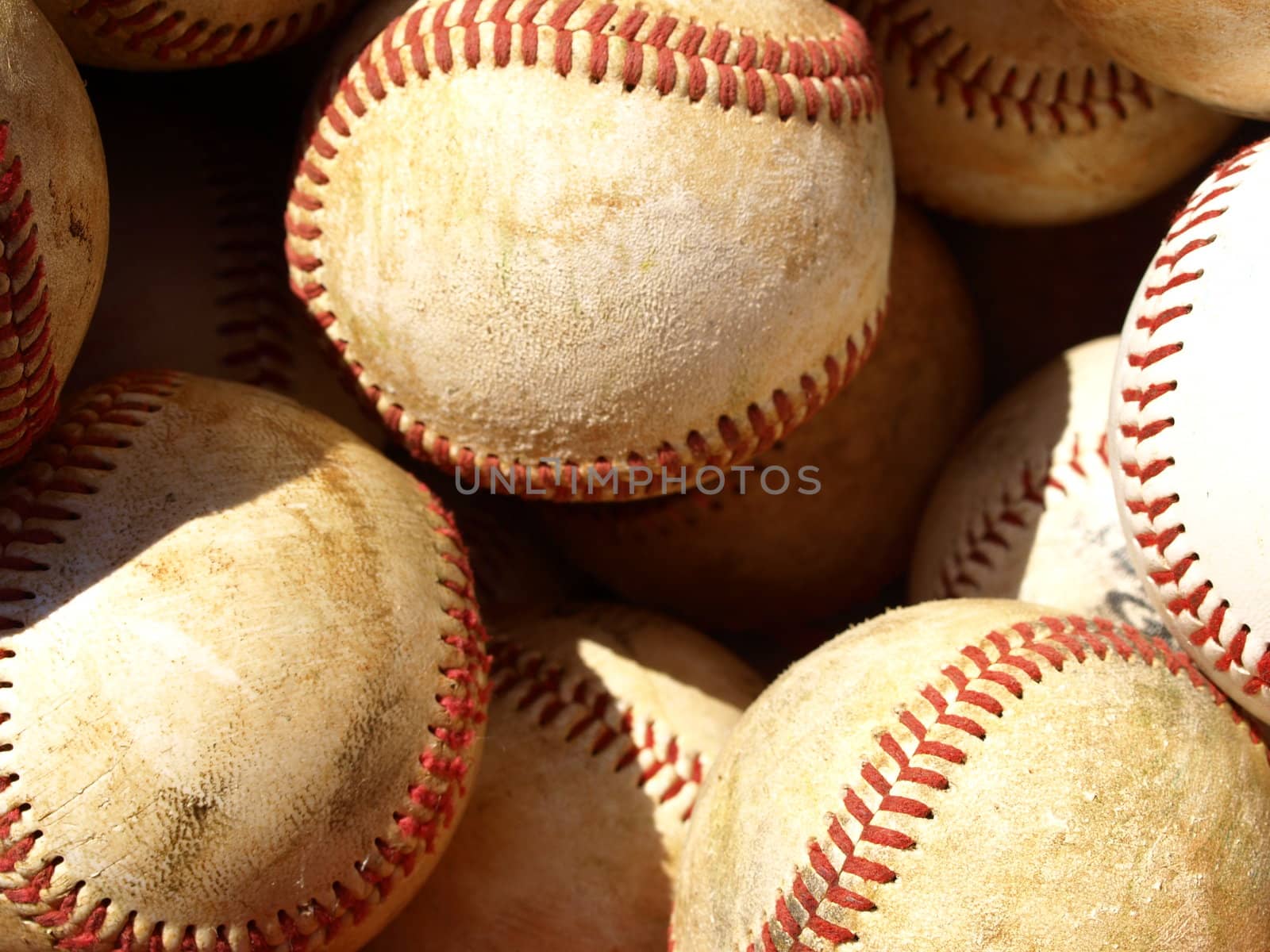 bucket of balls by northwoodsphoto