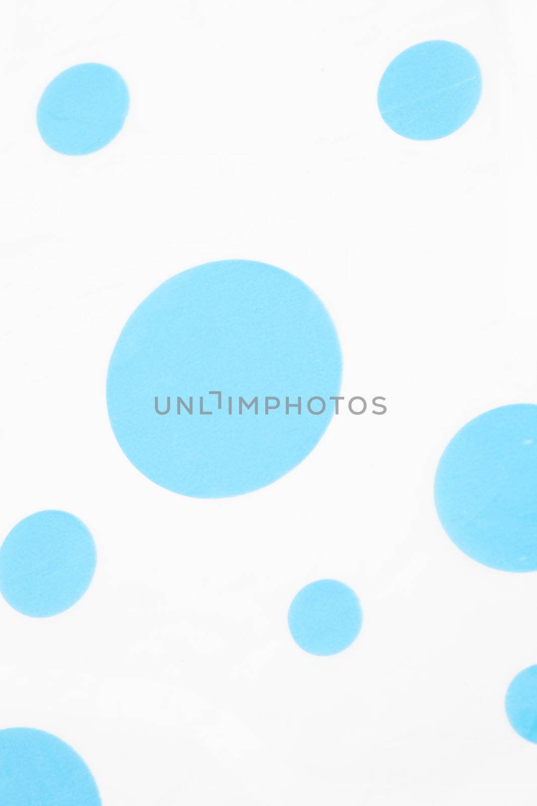 Fresh pattern of scattered blue circles by Farina6000