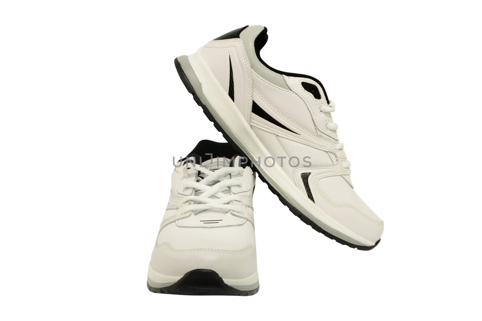 Man's shoes  on white background