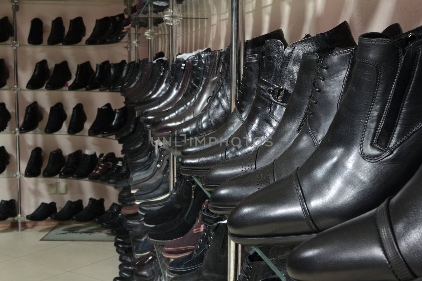 Image of men's shoe shop