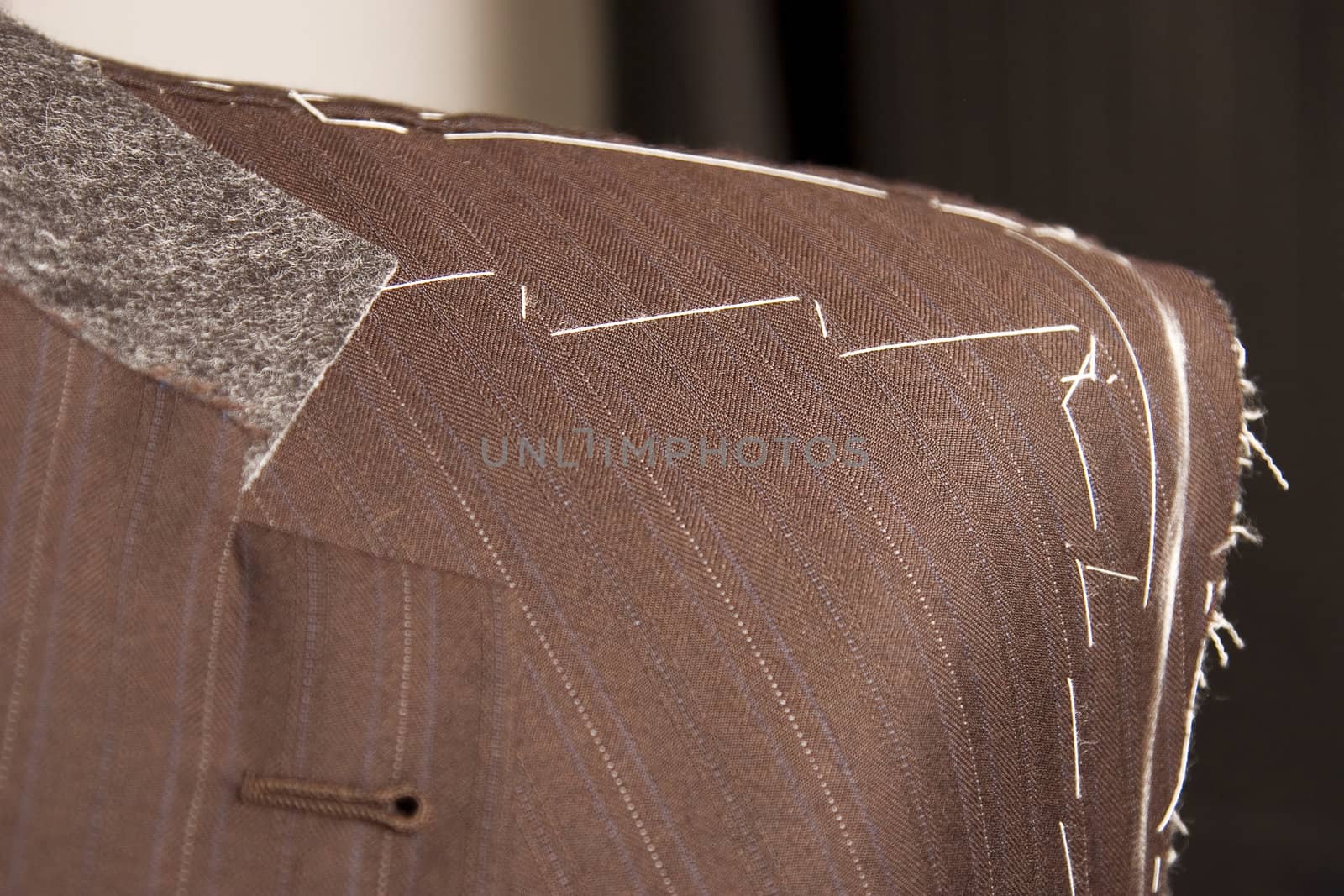 detail of tailors mannequin a Work in progress
