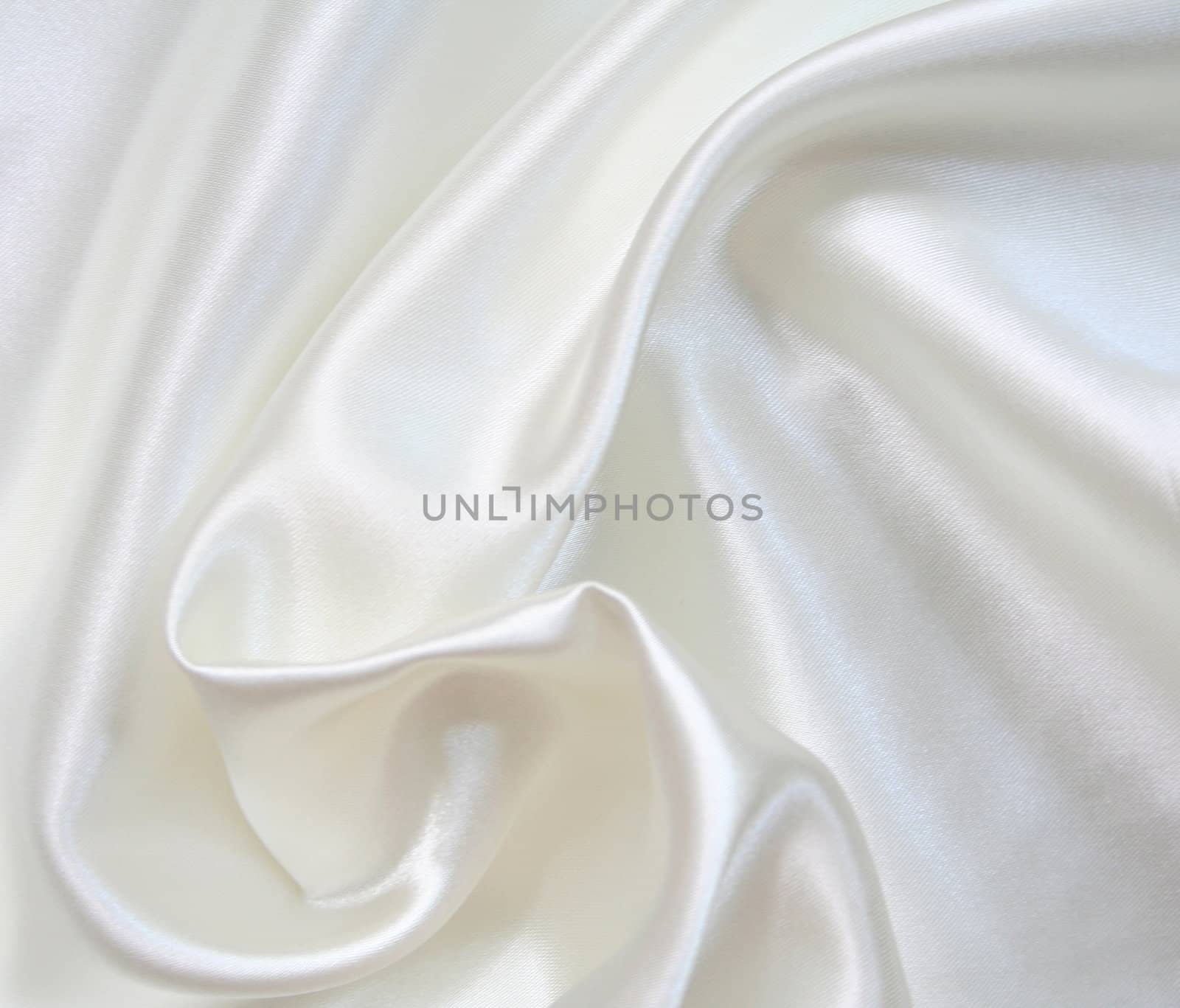 Smooth elegant white silk as background by oxanatravel