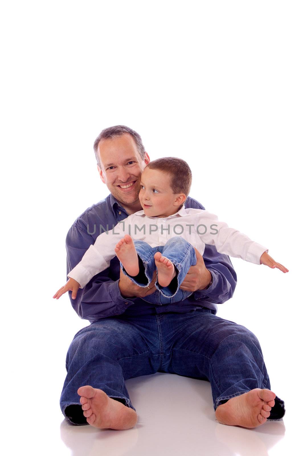 Father and son by Talanis