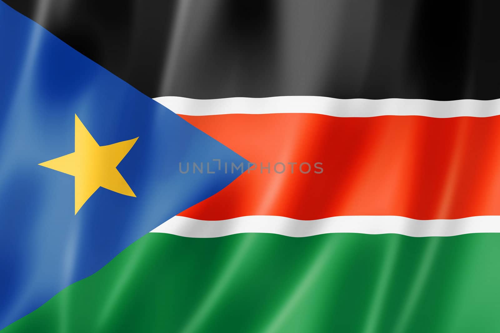 South Sudan flag by daboost