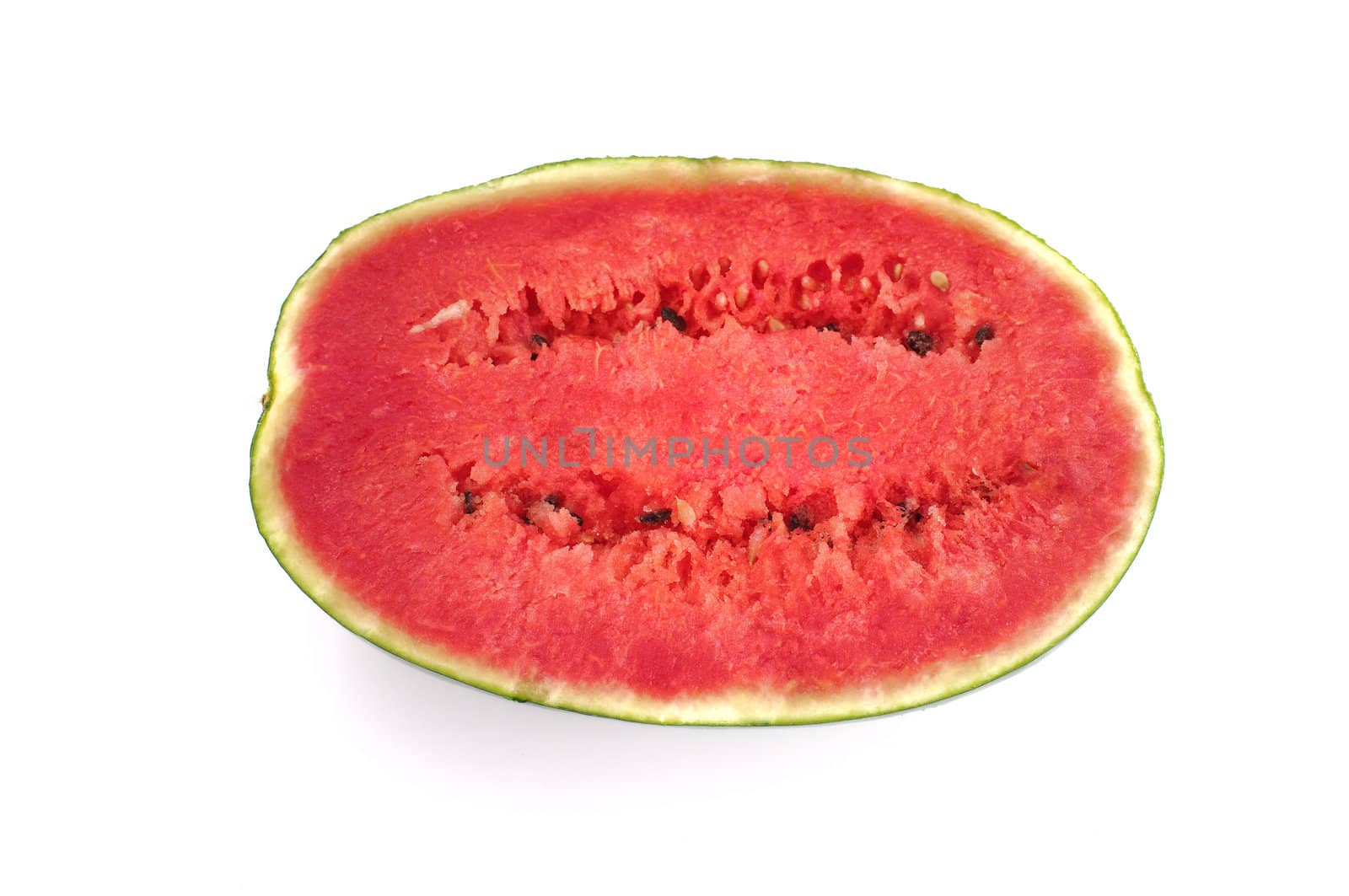 Watermelon isolated on white background, Studio shot