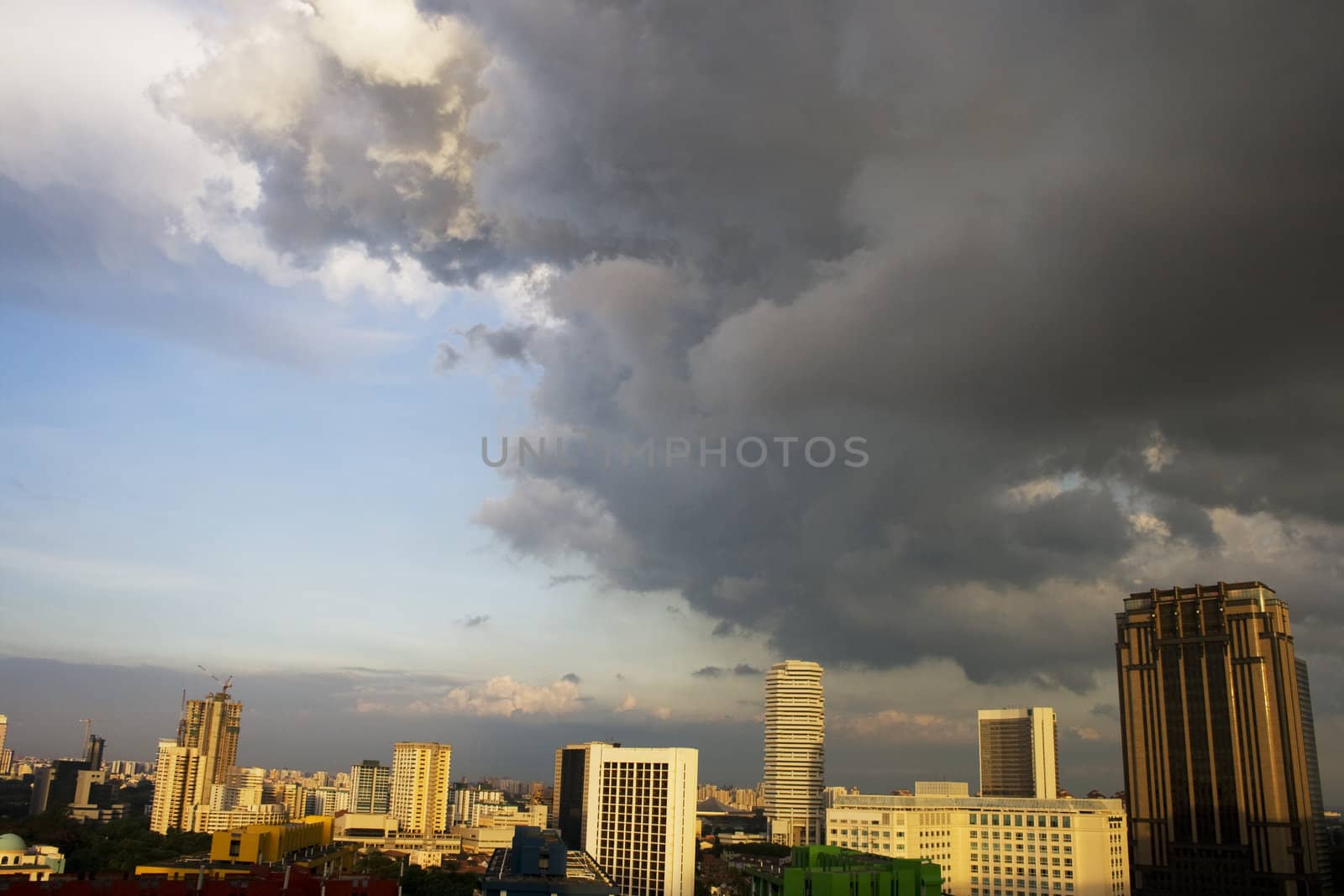 Singapore Skyline by BengLim