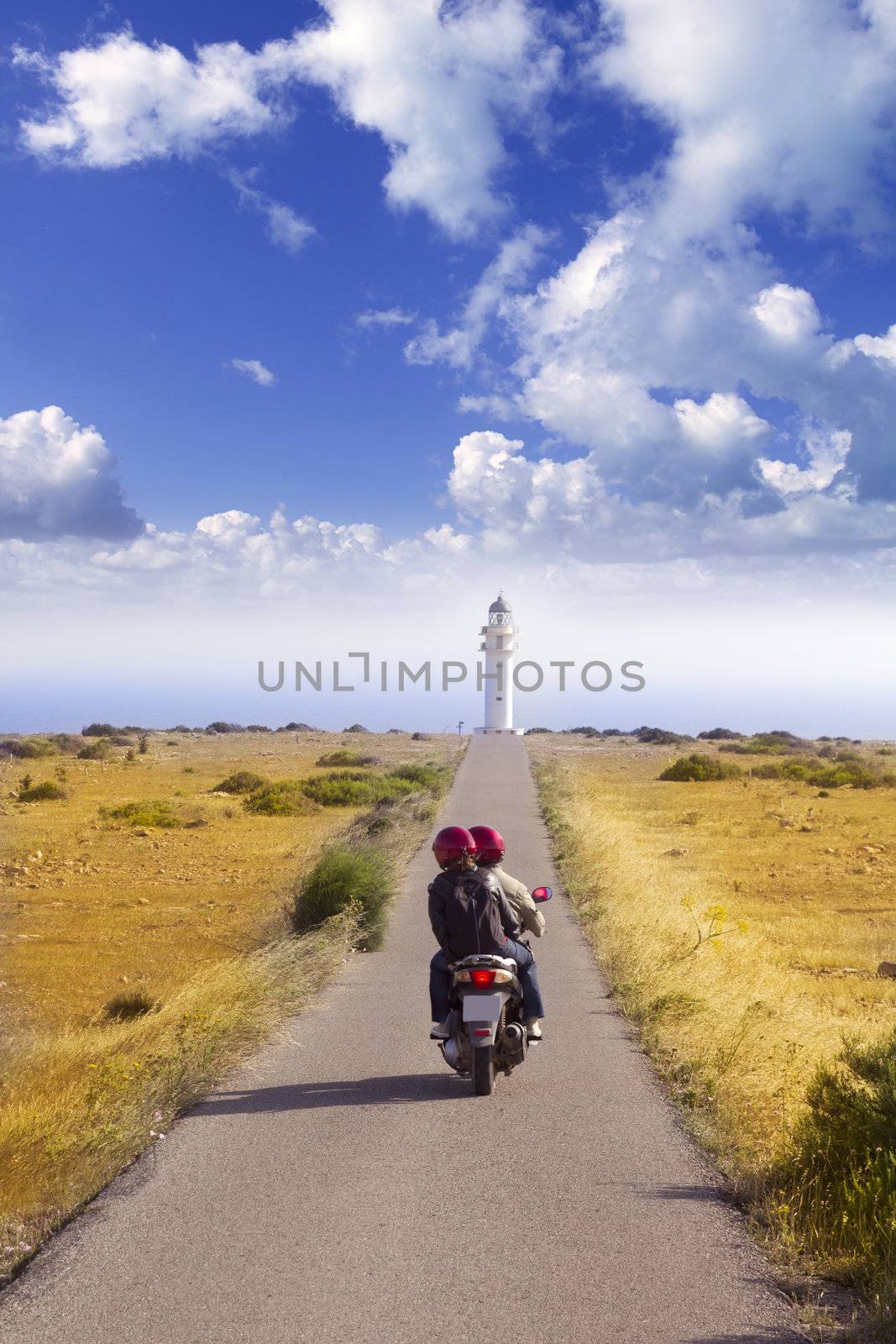 Barbaria cape formentera lighthouse road by lunamarina