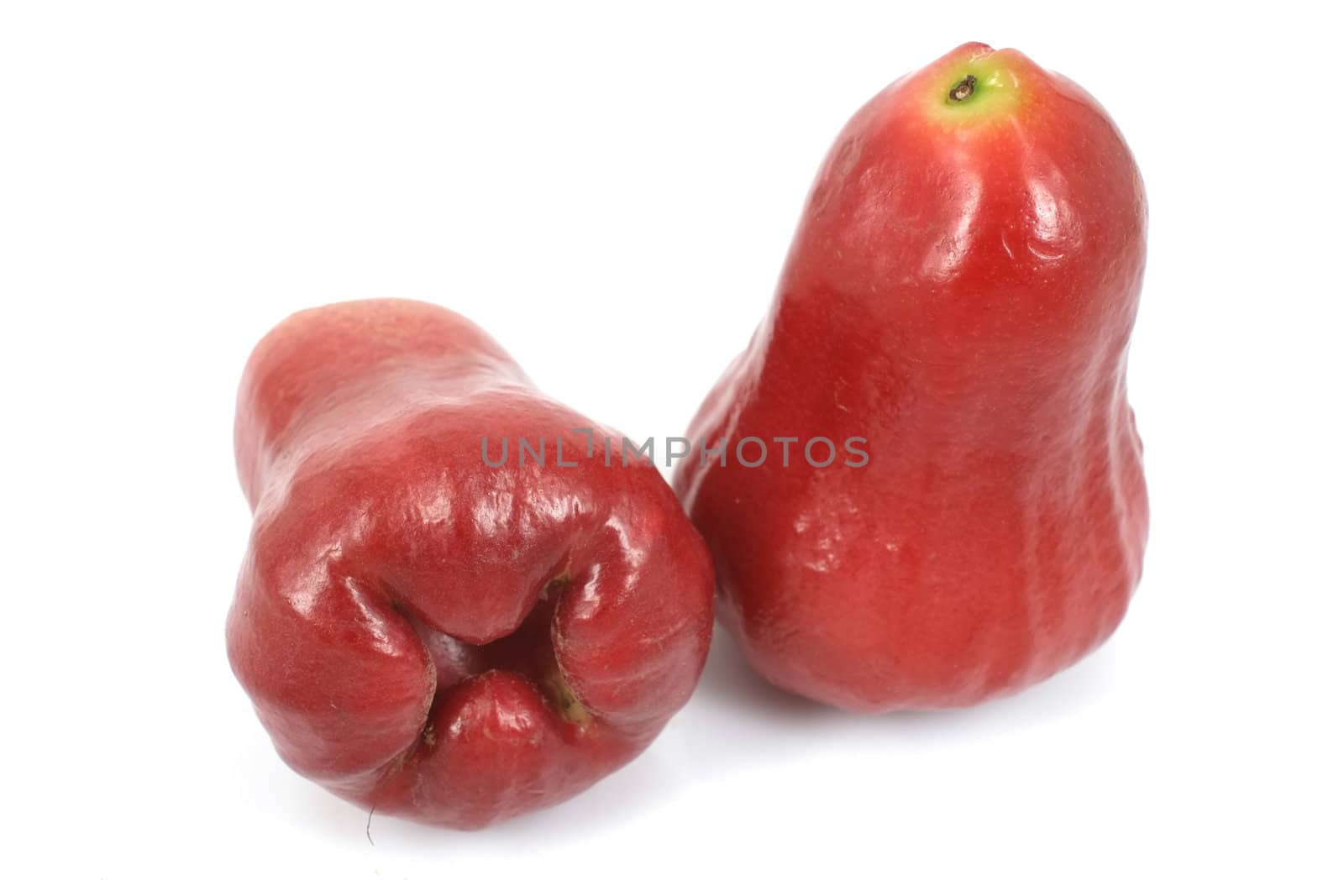 Rose apples or chomphu isolated on white background