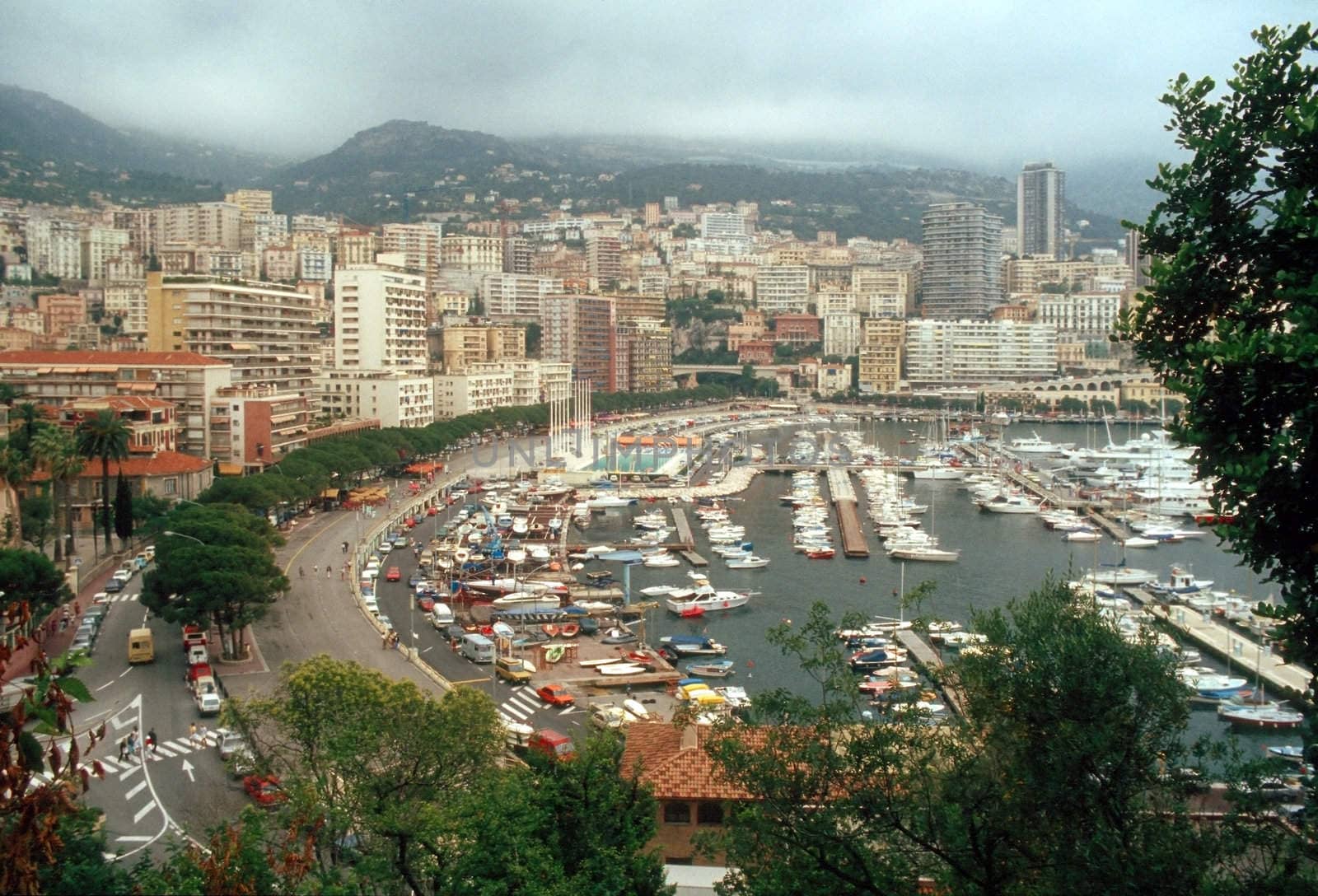 Harbor in Monte Carlo