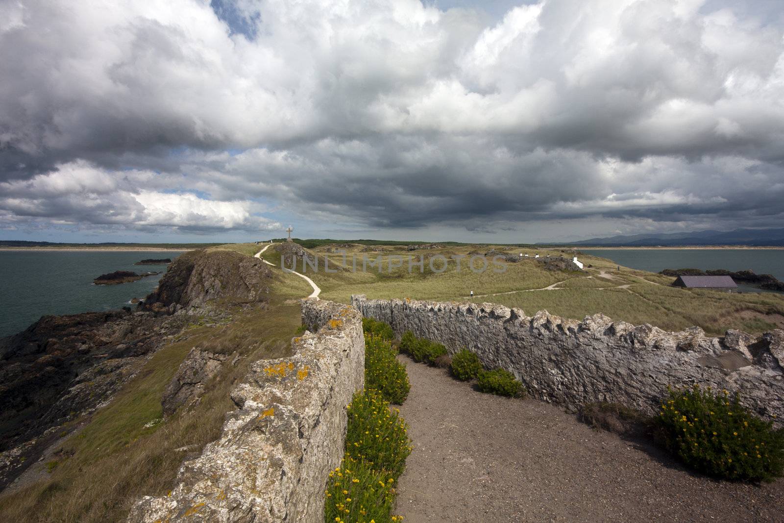 View over Llanddwyn Island, Anglesey
