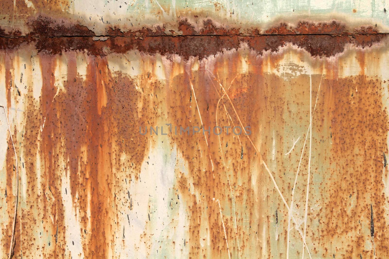 Rusty metal grunge background. Rusted steel tin abstract pattern.