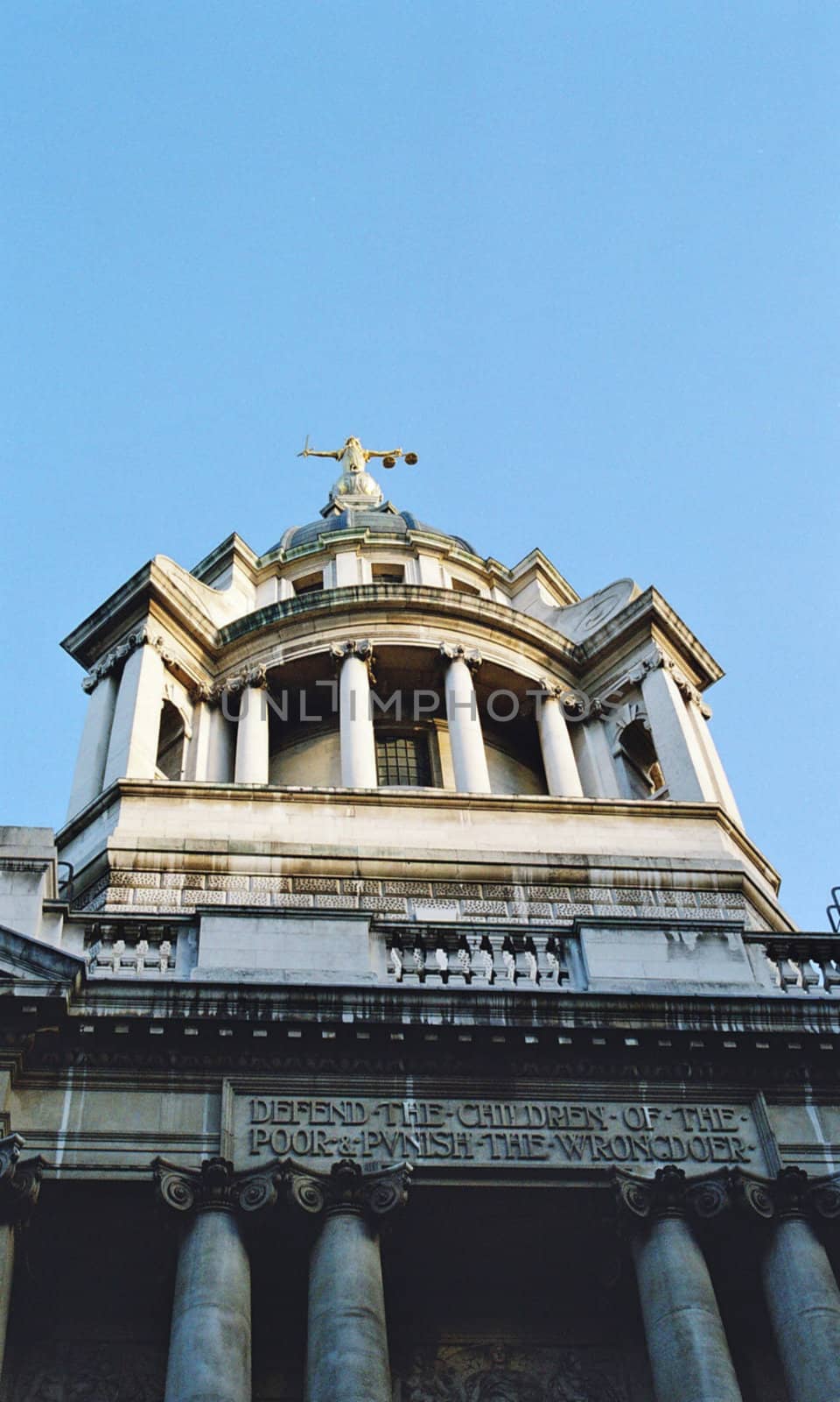 court of old bailey london uk great britain exterior