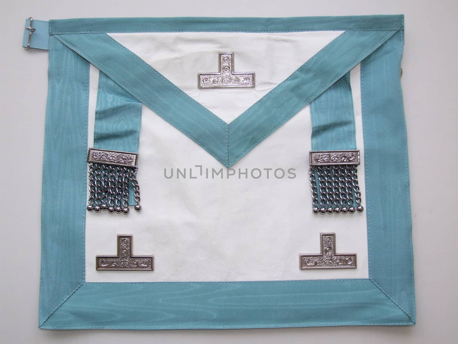 A masonic apron of a Lodge master in the province of sussex england