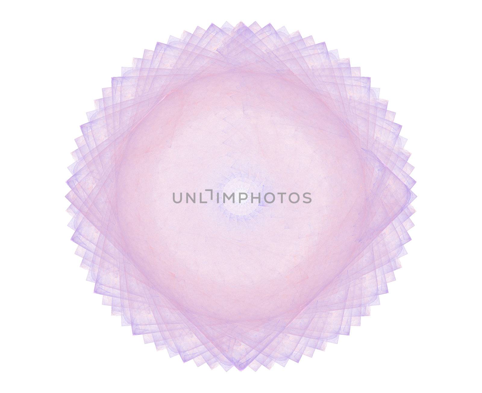 round purple fractal