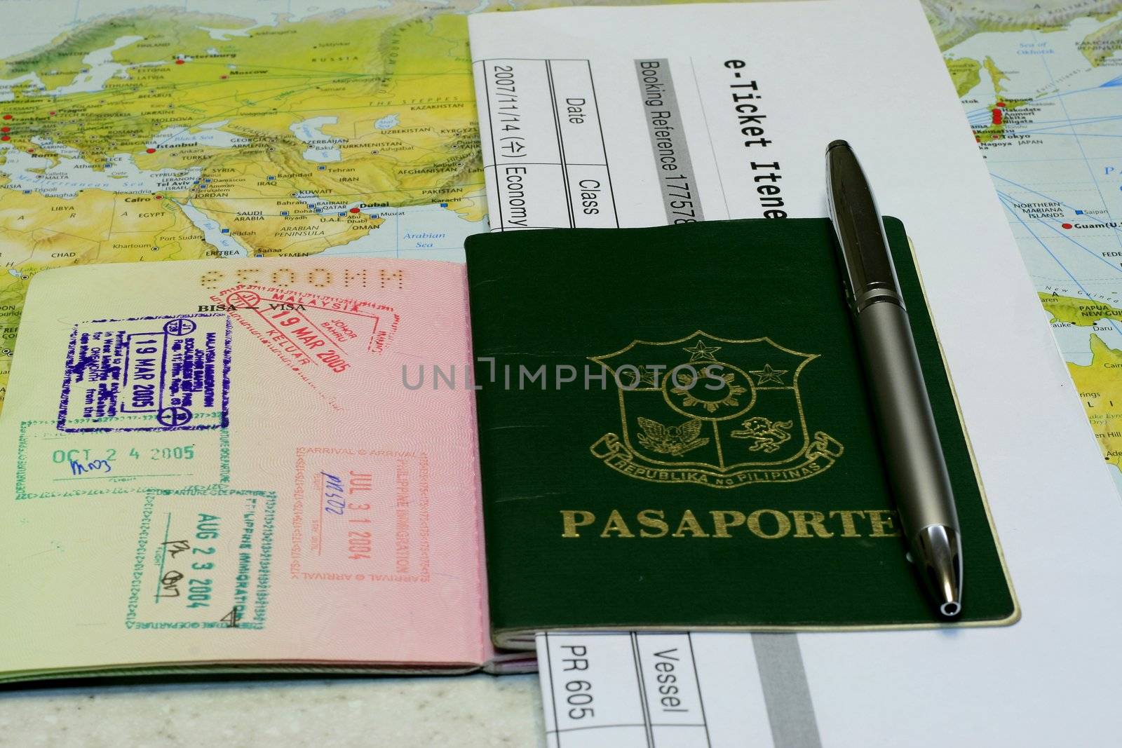 Travel Documents by sacatani