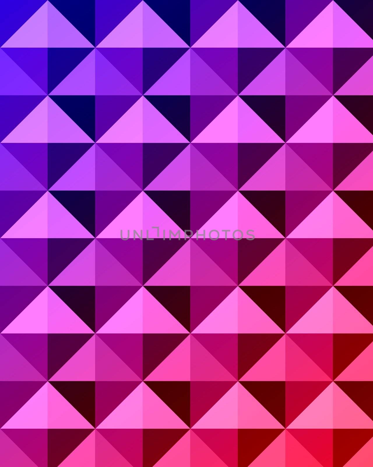 triangle background, rembering the design of the seventies/eighties