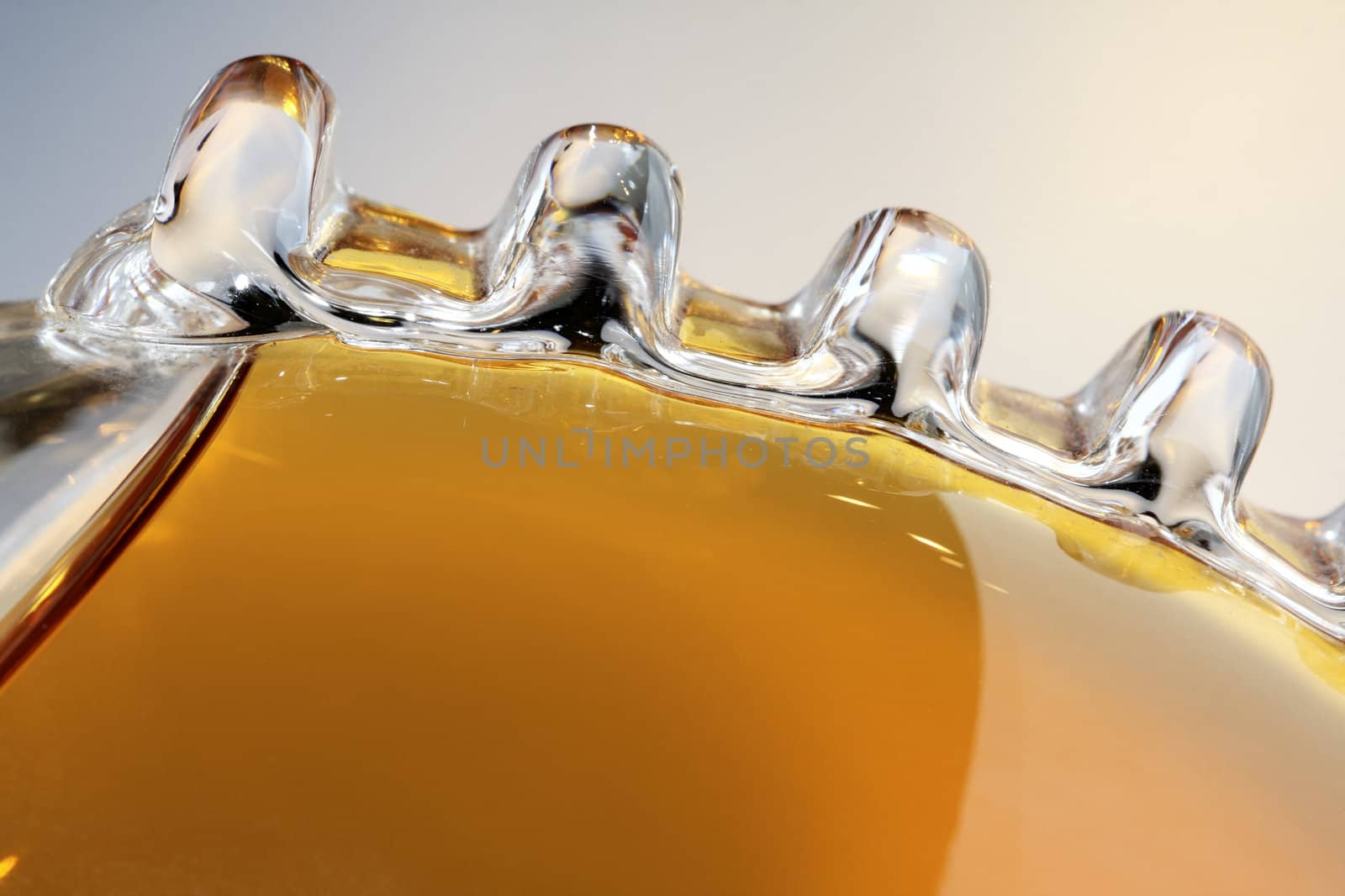 cognac bottle close up