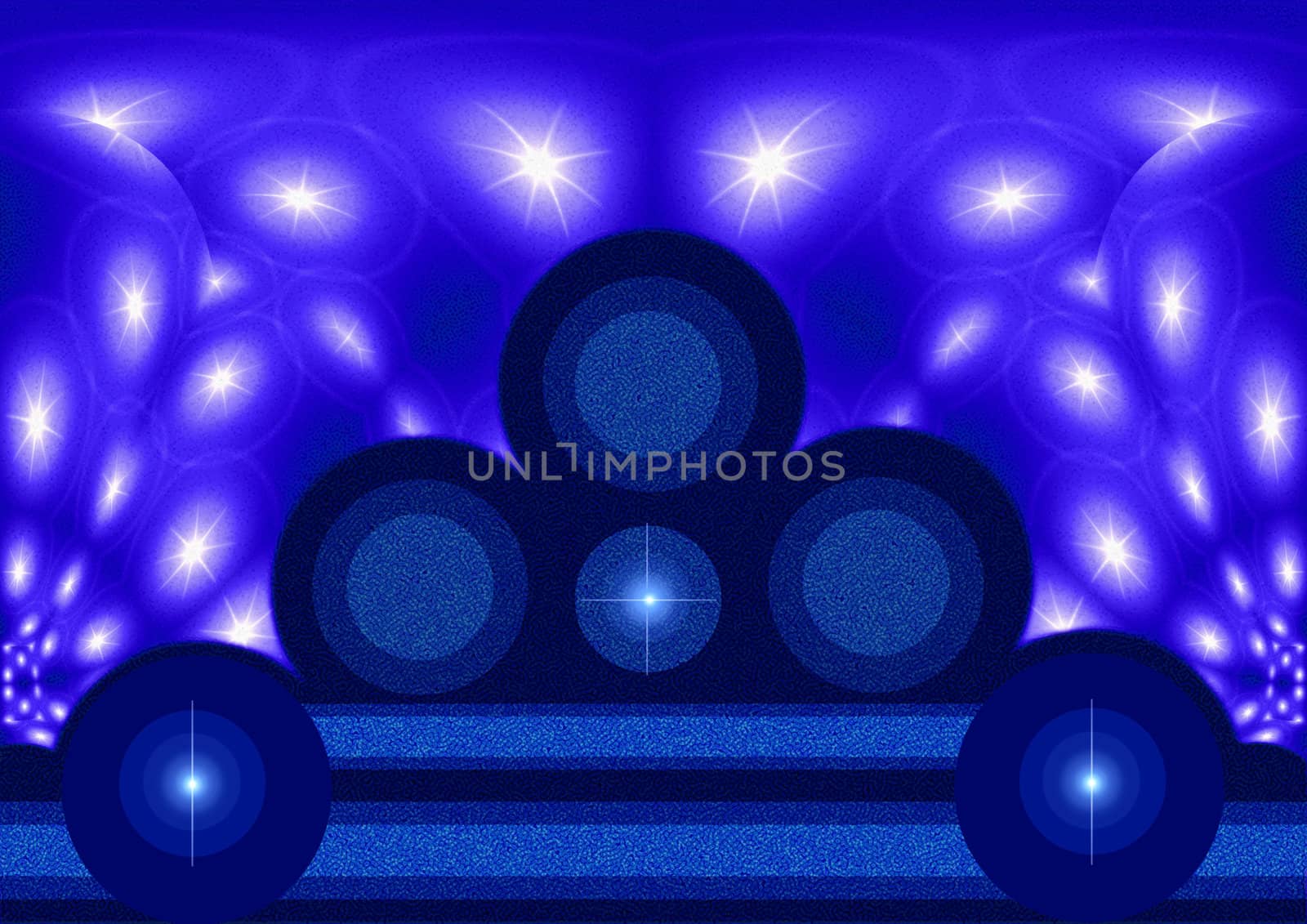 abstract image of a starry background