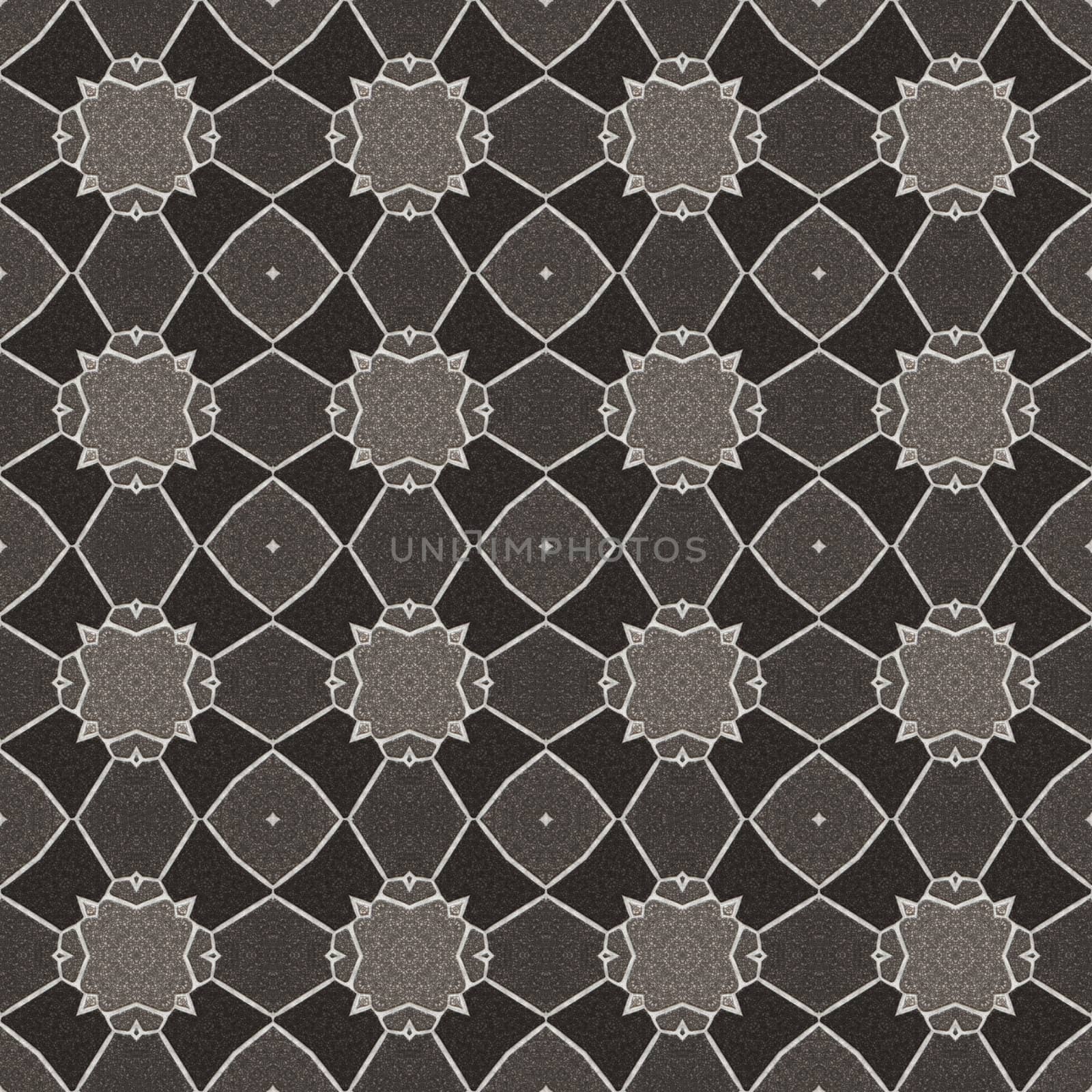 Geometric Stone Floor/Wall Seamless Pattern Illustration
