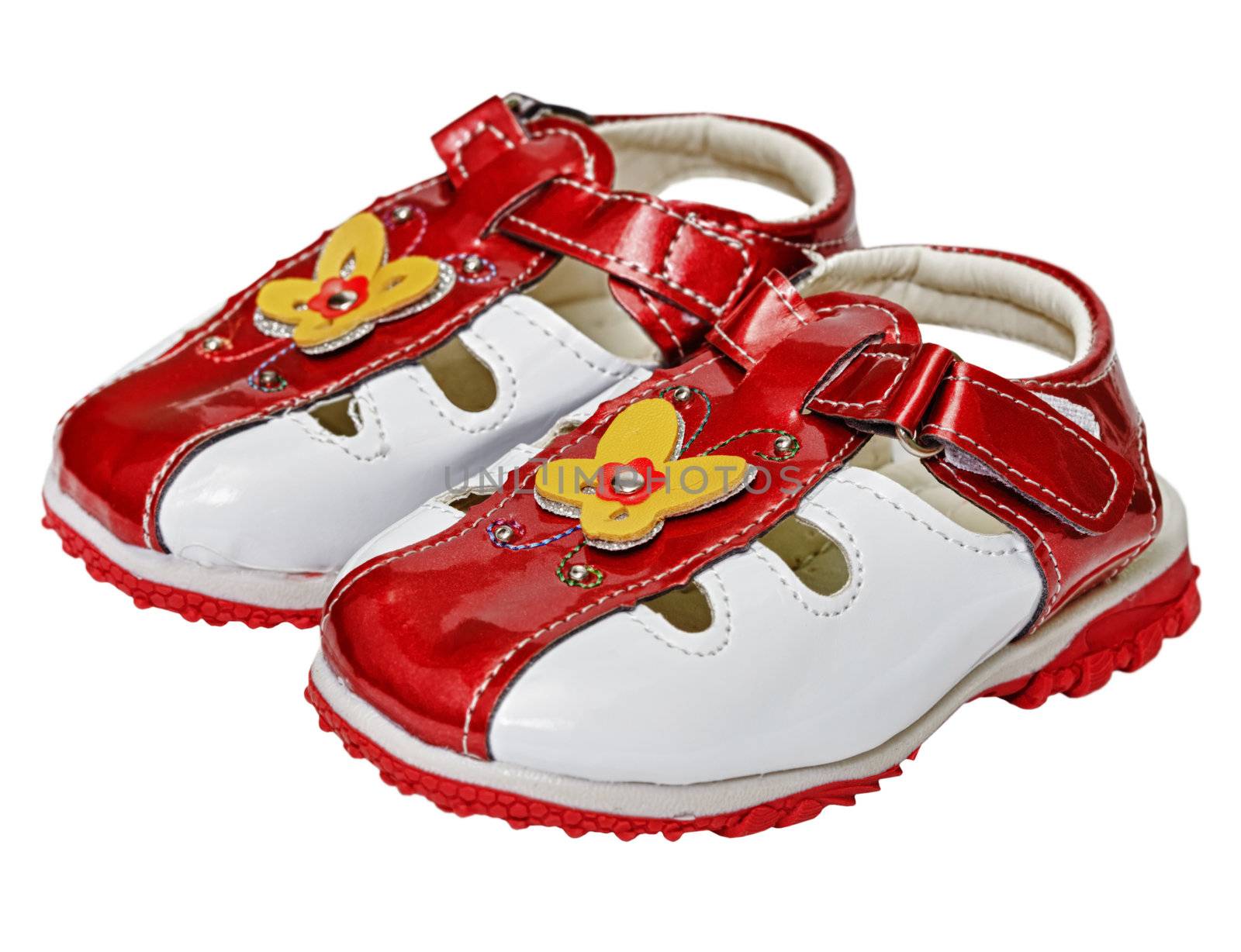 Children's leather shoes beautiful style by pzaxe