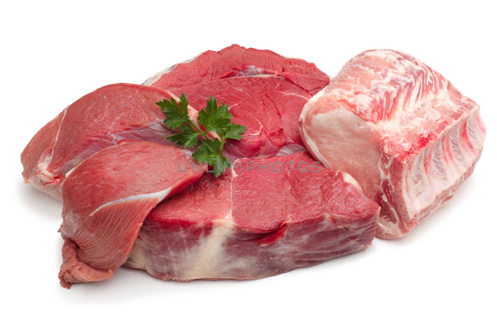 raw meat by rudchenko