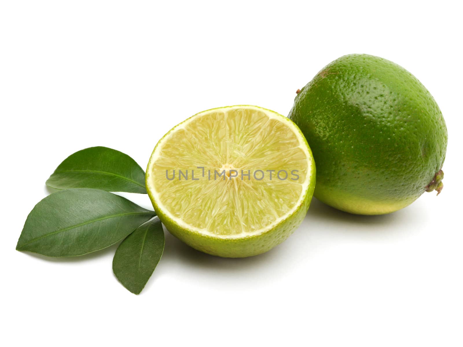 lime with leaf