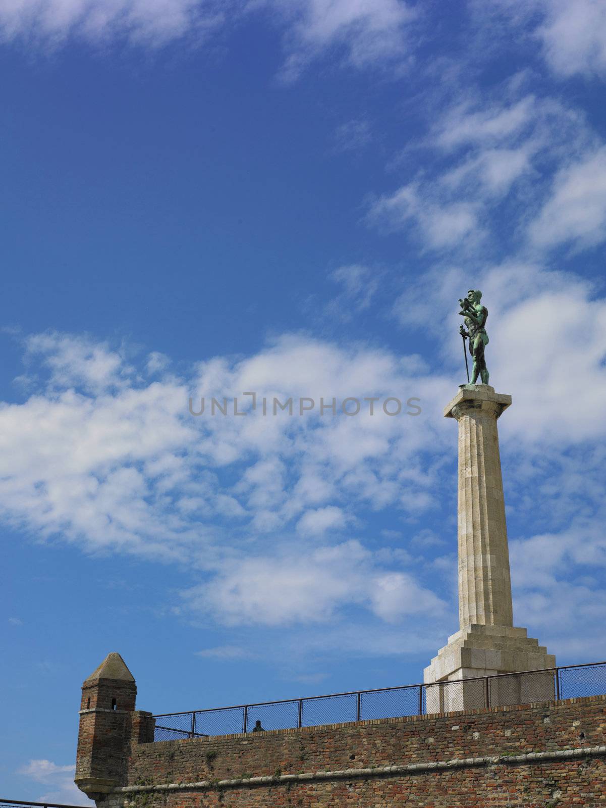 The Victor, Landmark symbol of Belgrade, Serbia