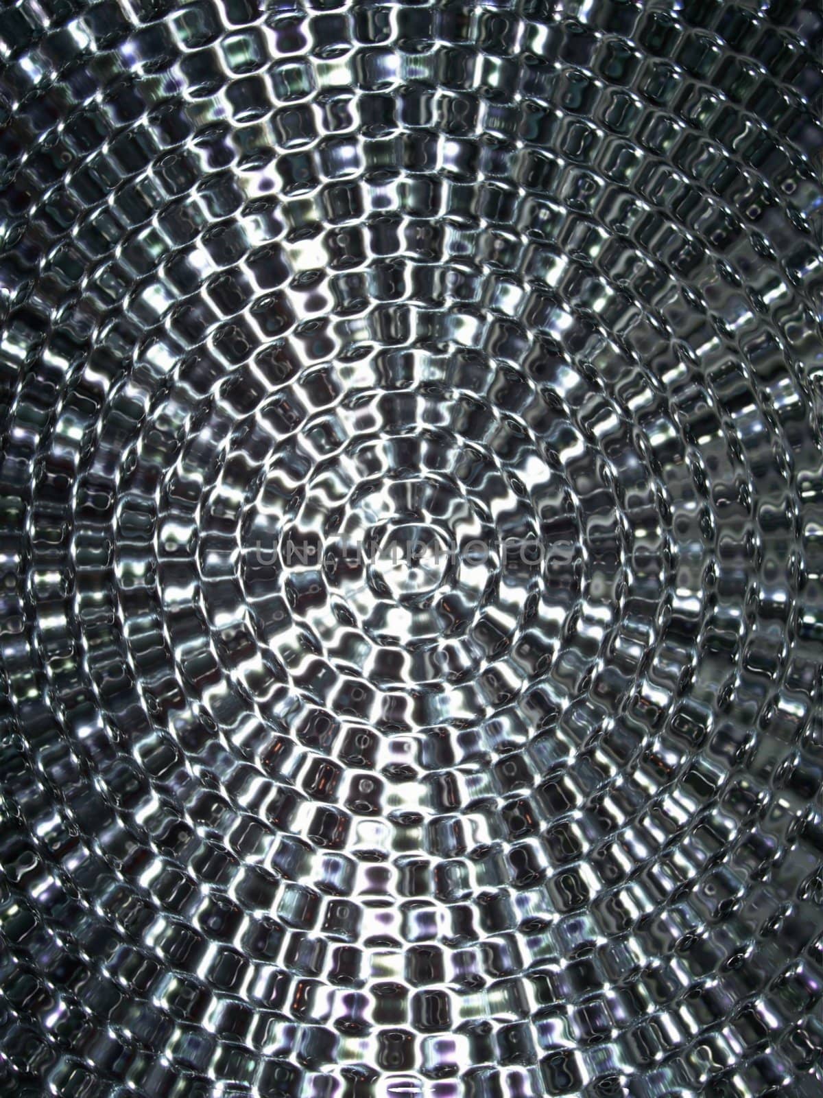 Rippled metallic background