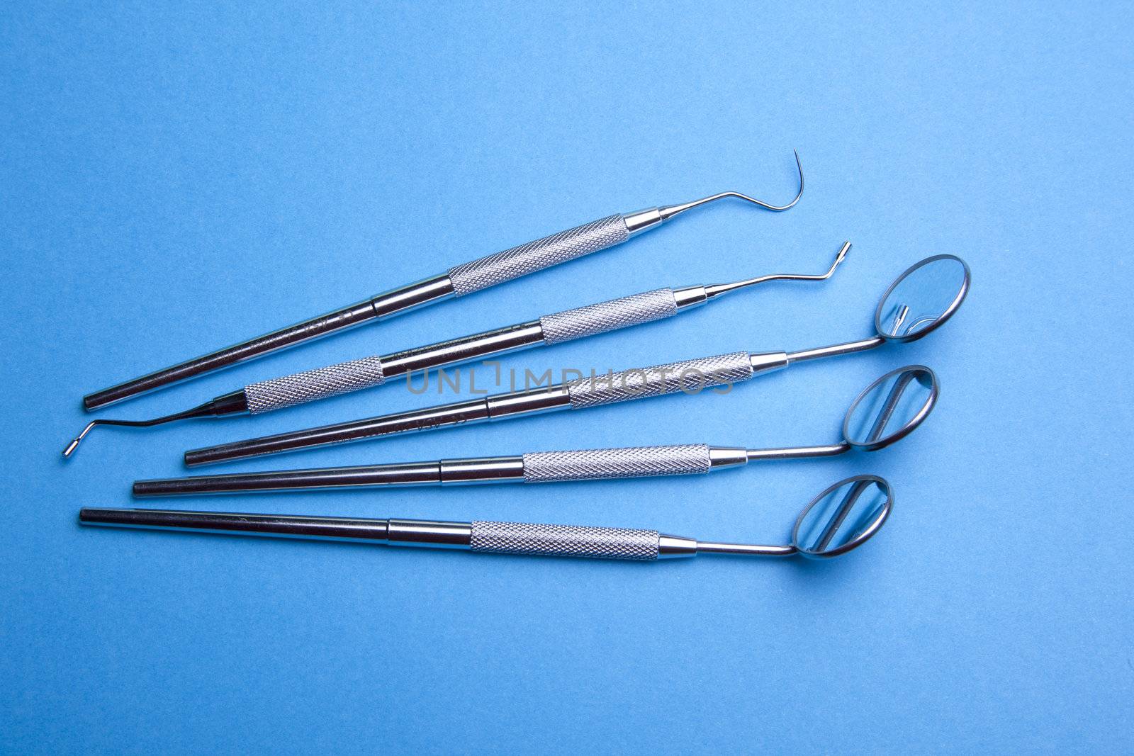 Angled Mirrors - Dental Instruments, Group of objects
