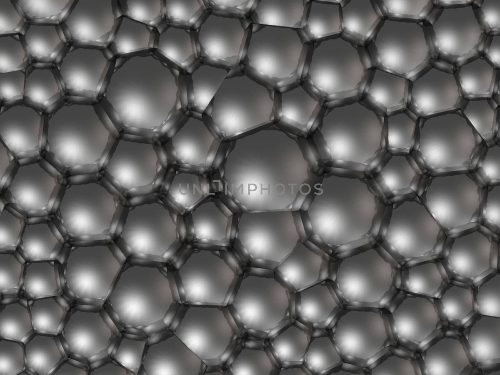 illustration of Many shiny bubbles