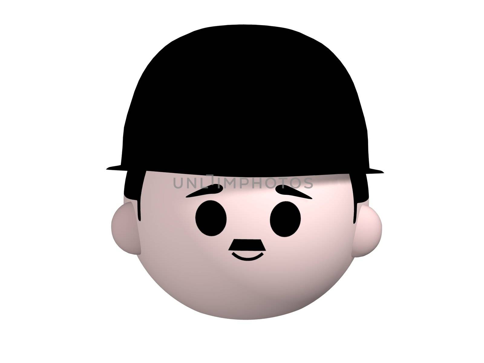 Cartoon illustration of late great Charlie Chaplin