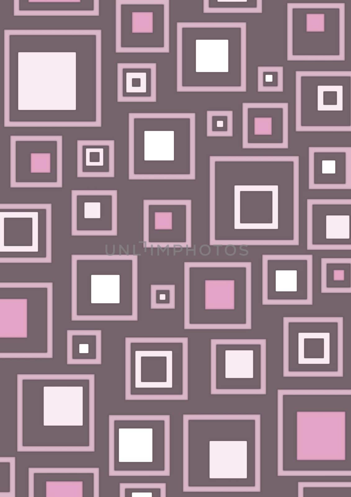 Abstract retro background made of squares