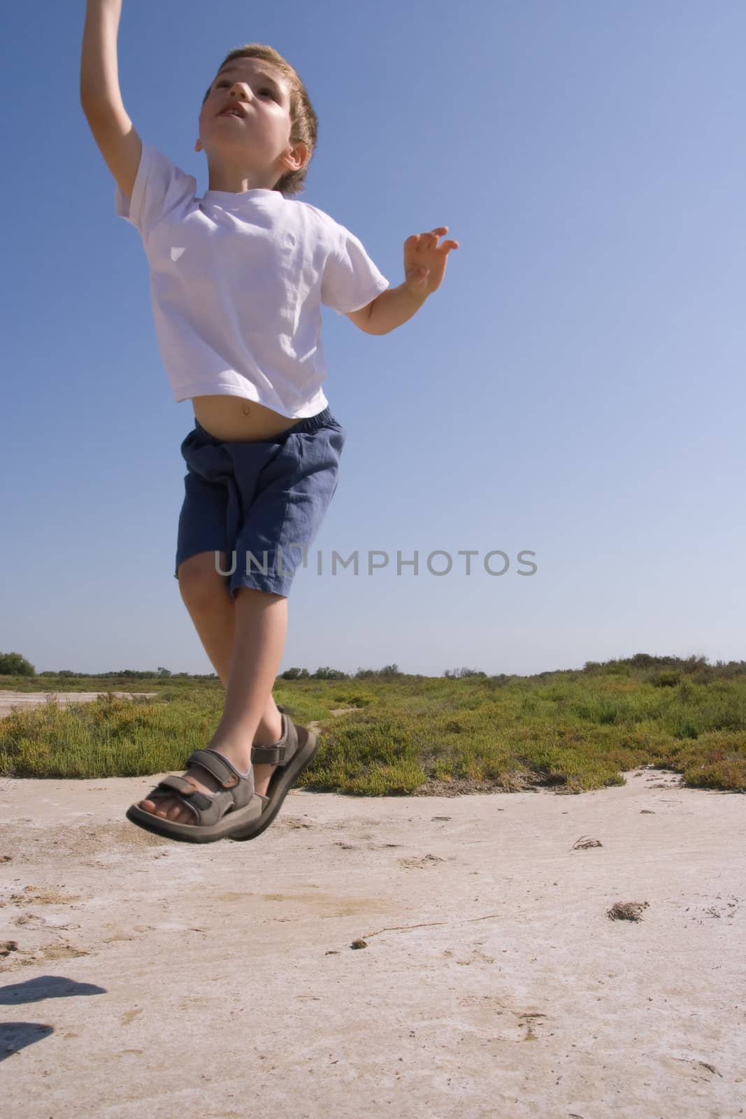 jumping child by chrisroll