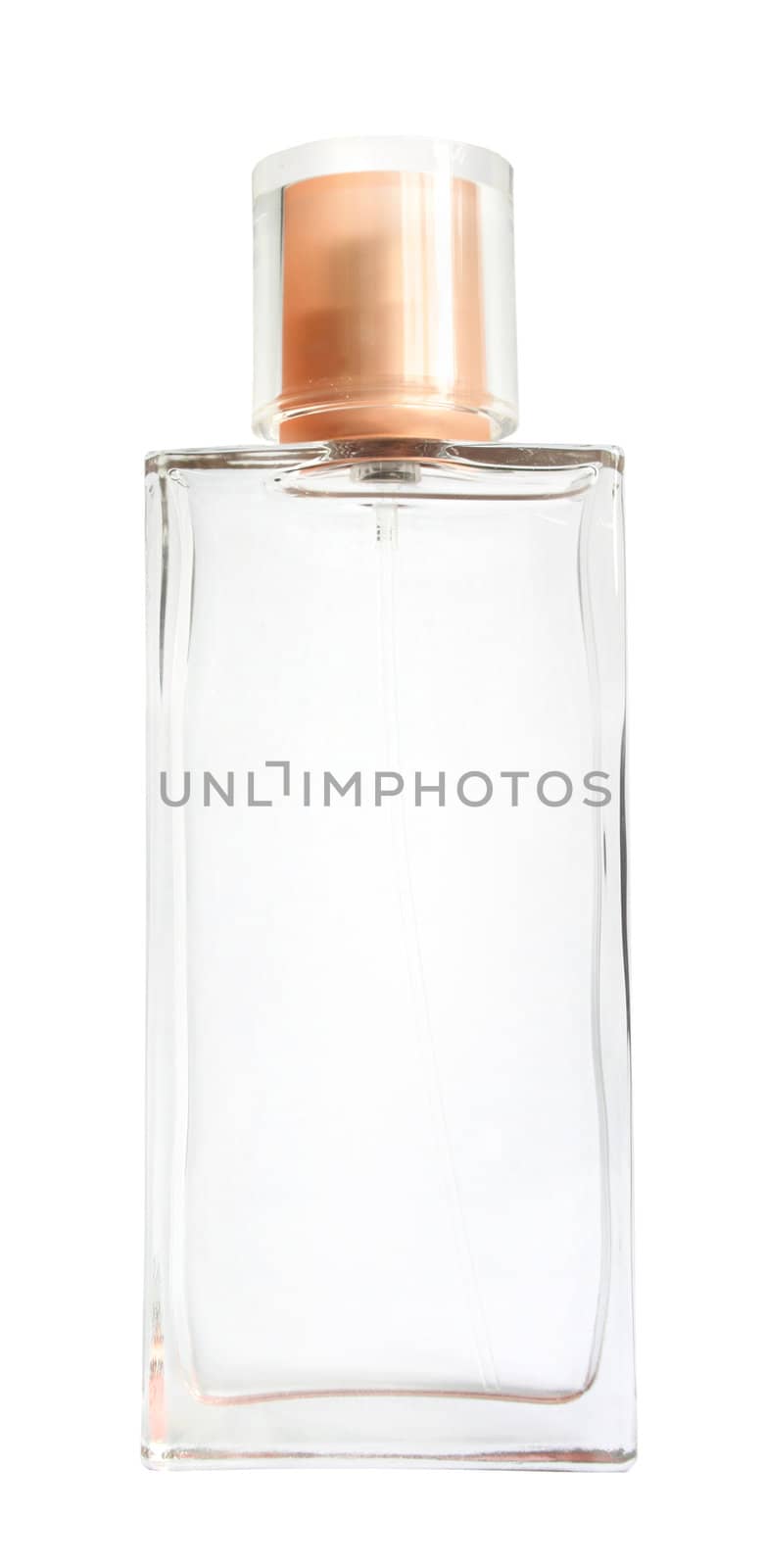 Scented water on a white background.