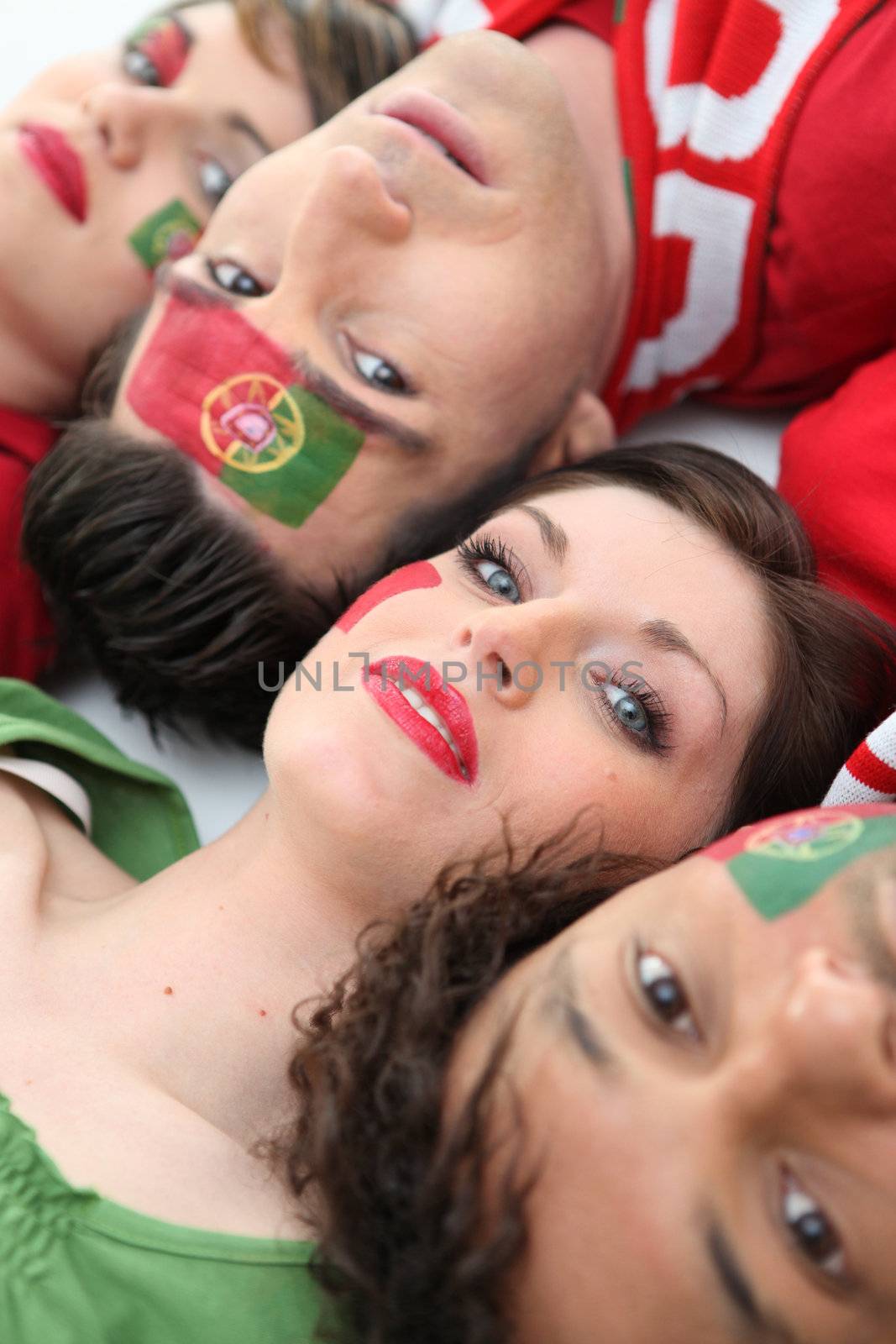Passionate Portugal fans by phovoir