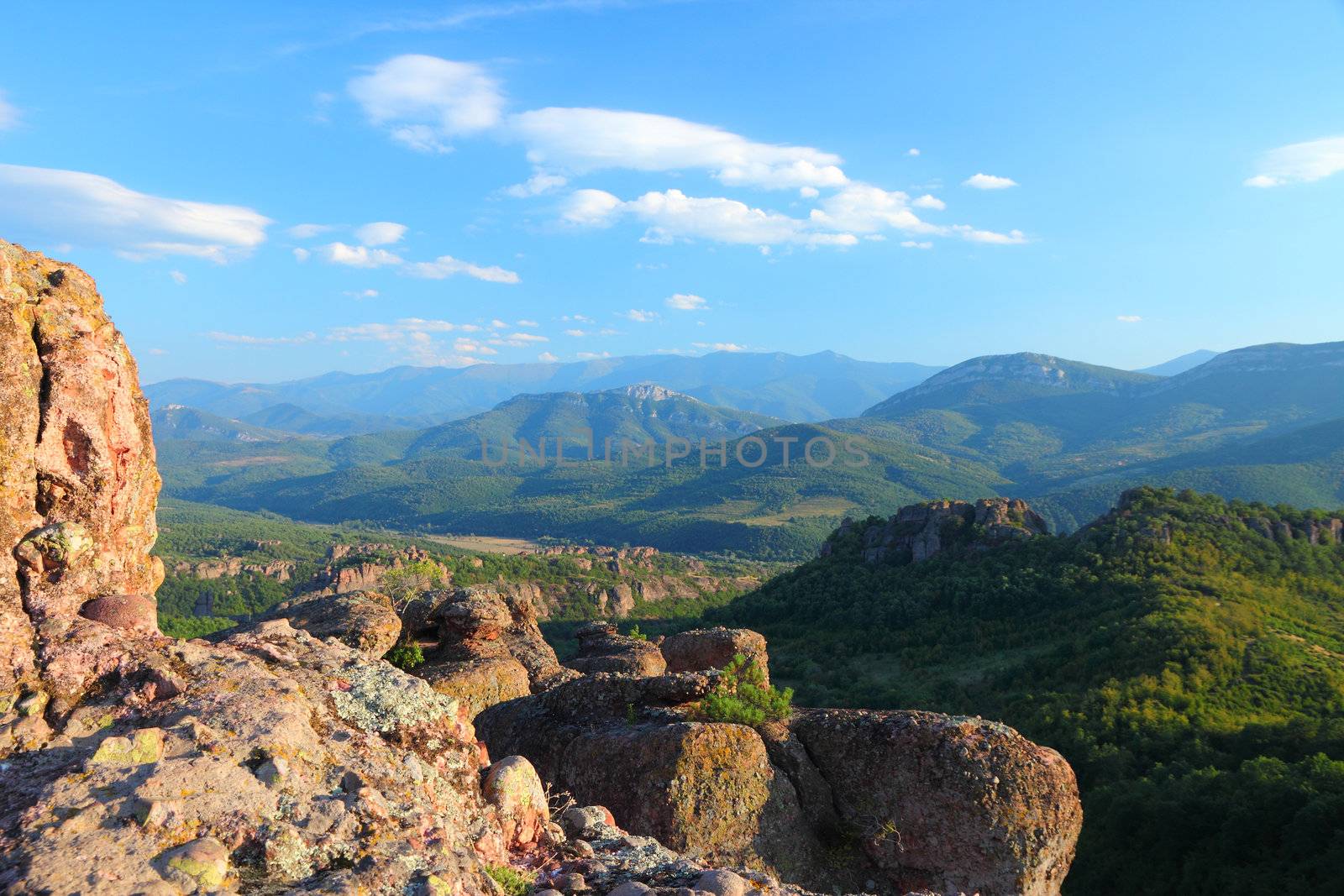 Belogradchik, Bulgaria - famous rock formations natural landscape