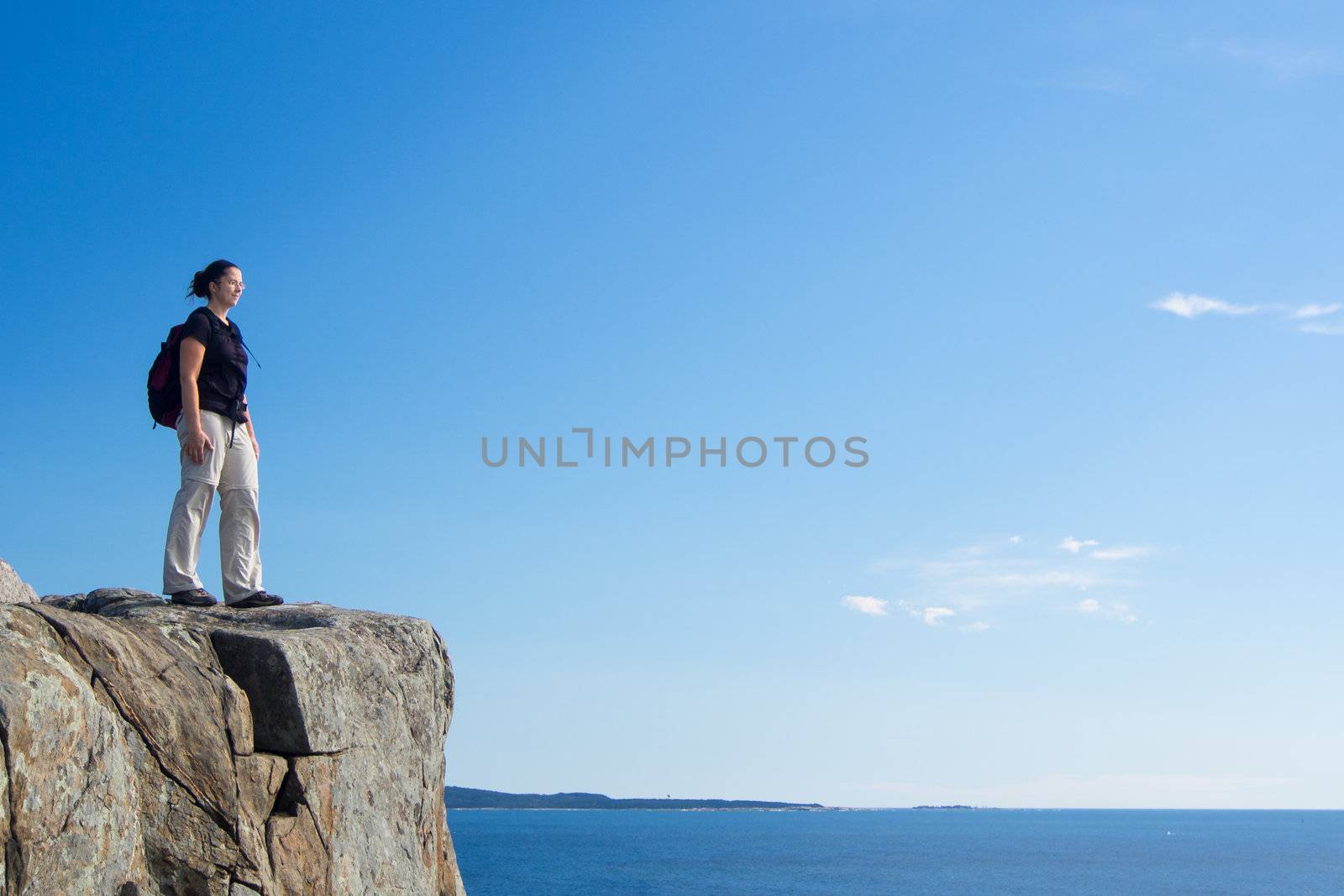 Hiking in Acadia National Park by Talanis