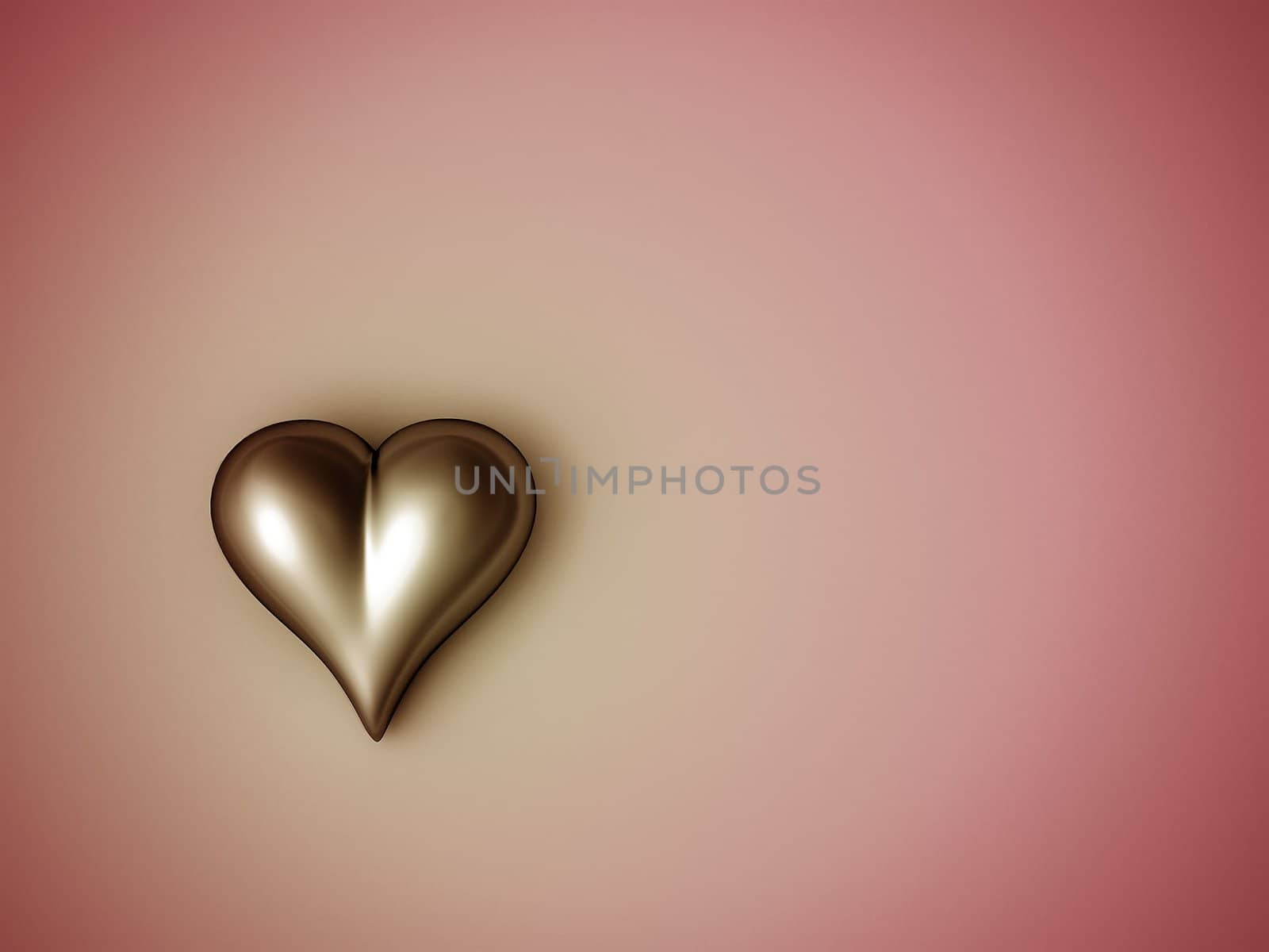 Valentine heart - 3d picture