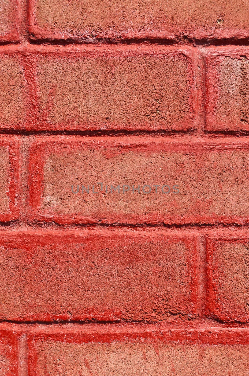 This is a old red brick wall