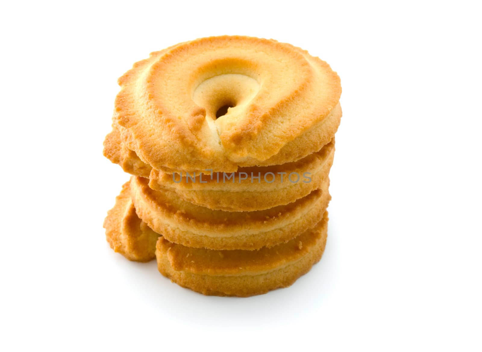 Cookies Isolated on White Background  by motorolka