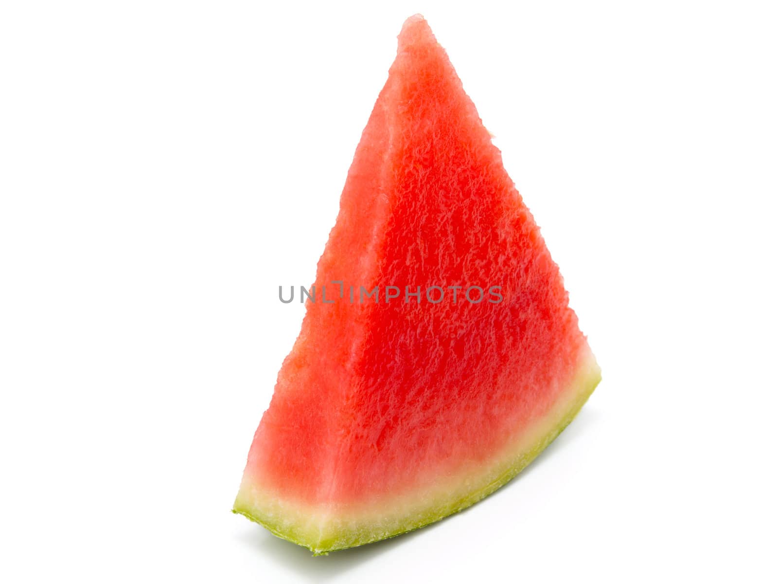 slice of water-melon on white background