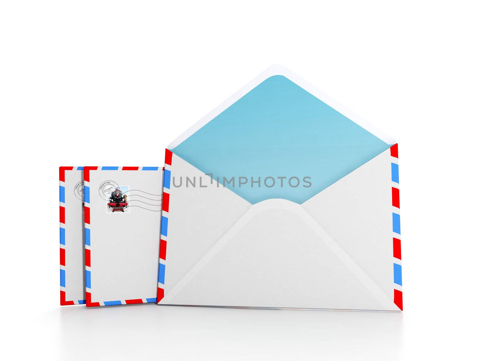 Group converter on a white background. Sign for your mailbox