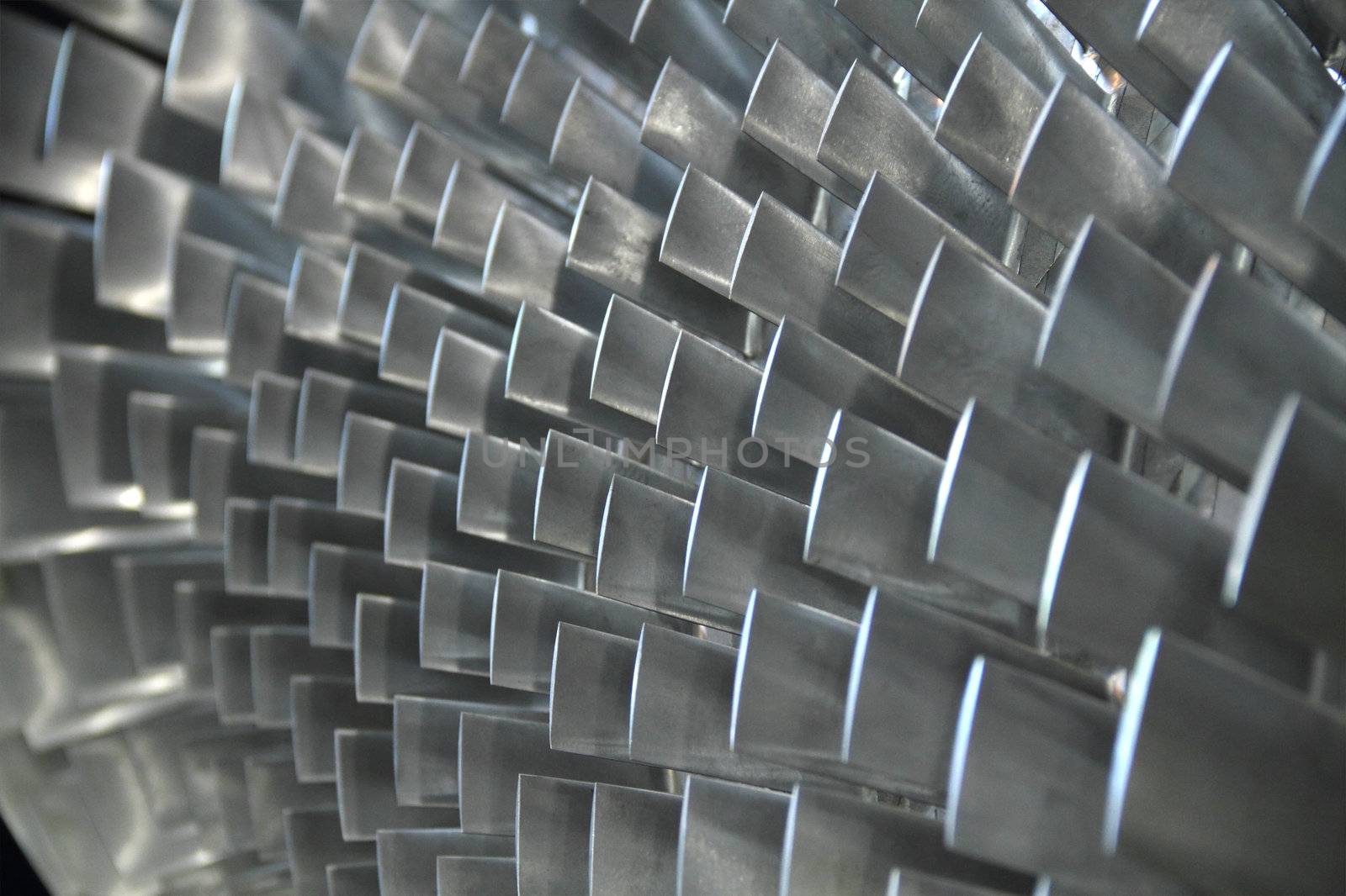 Close up of turbine blades by photosoup