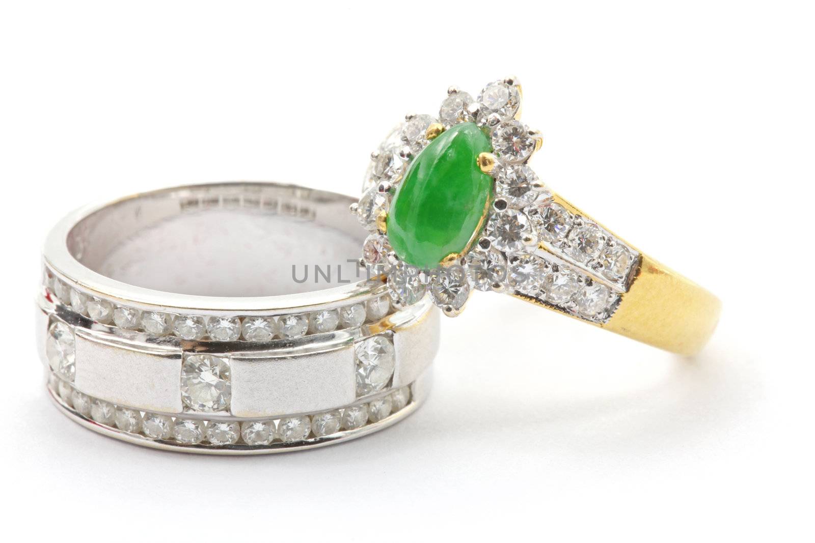 Couples Luxury Diamond Wedding Ring for Together Love in Valentine Holiday Concept
