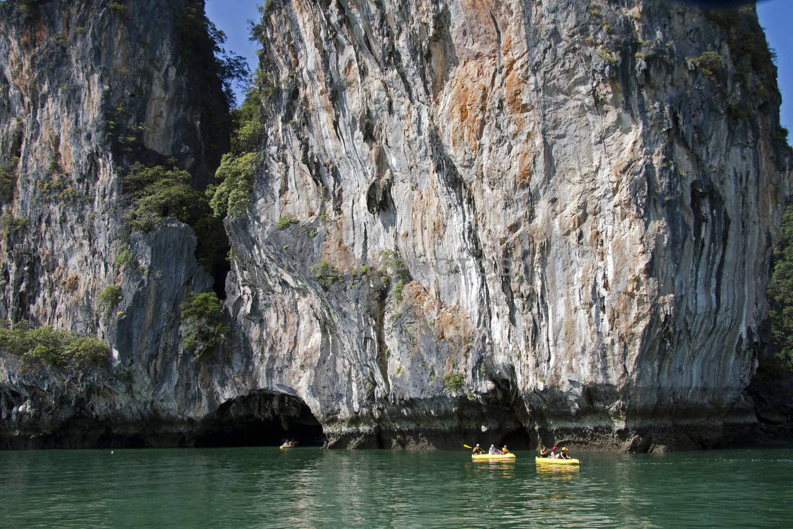 Canoeing, Koh Hong, Phang Nga Bay