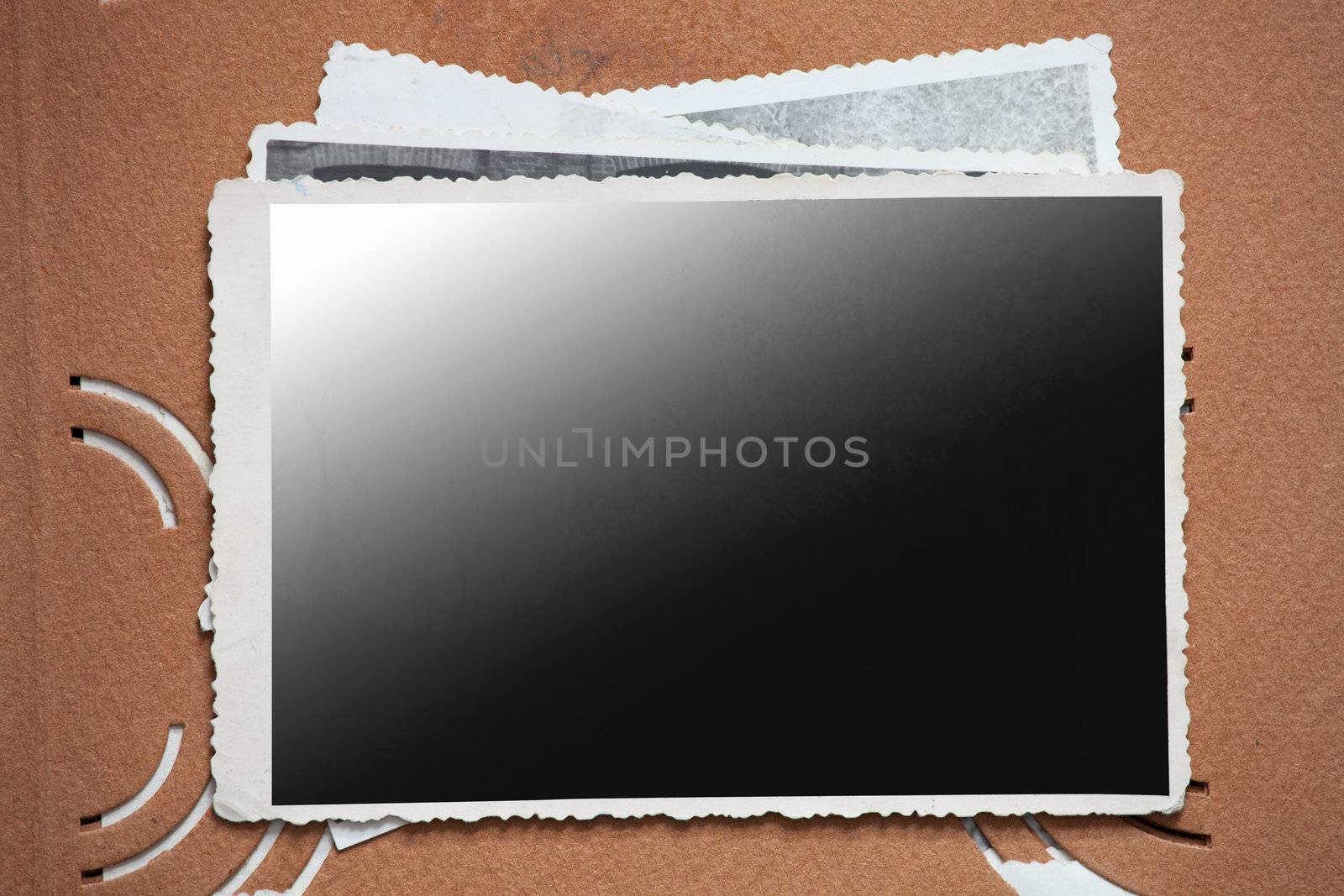 Blank photo frame by ints