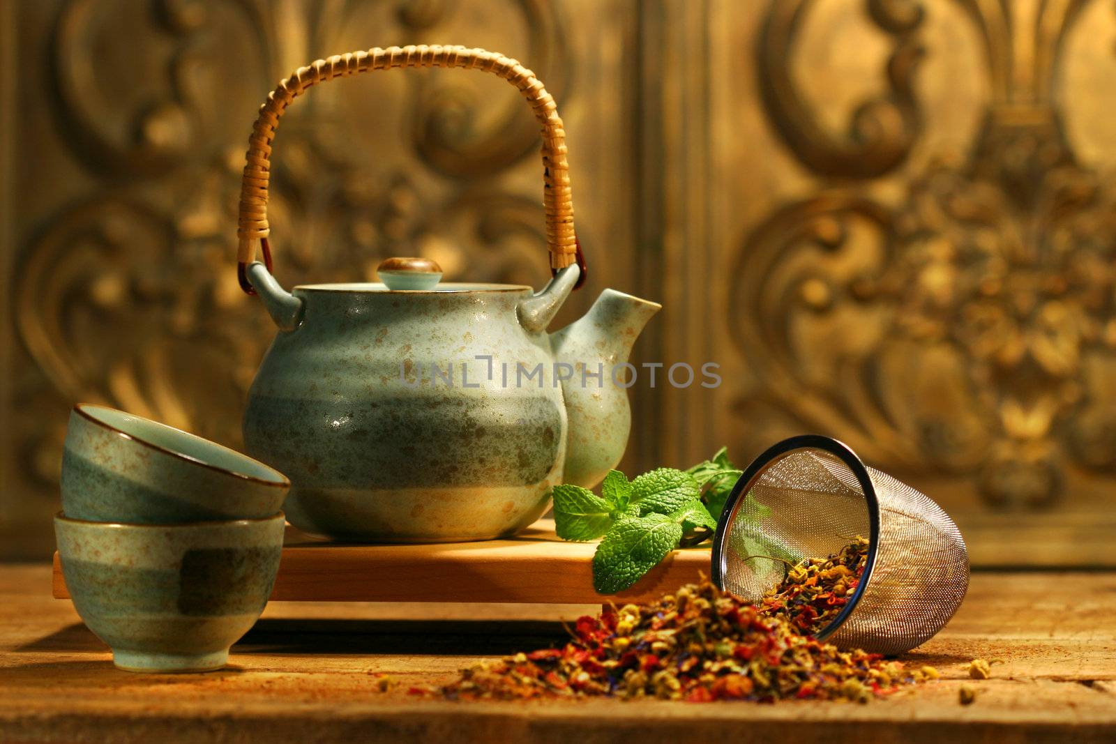 Asian herb tea by Sandralise