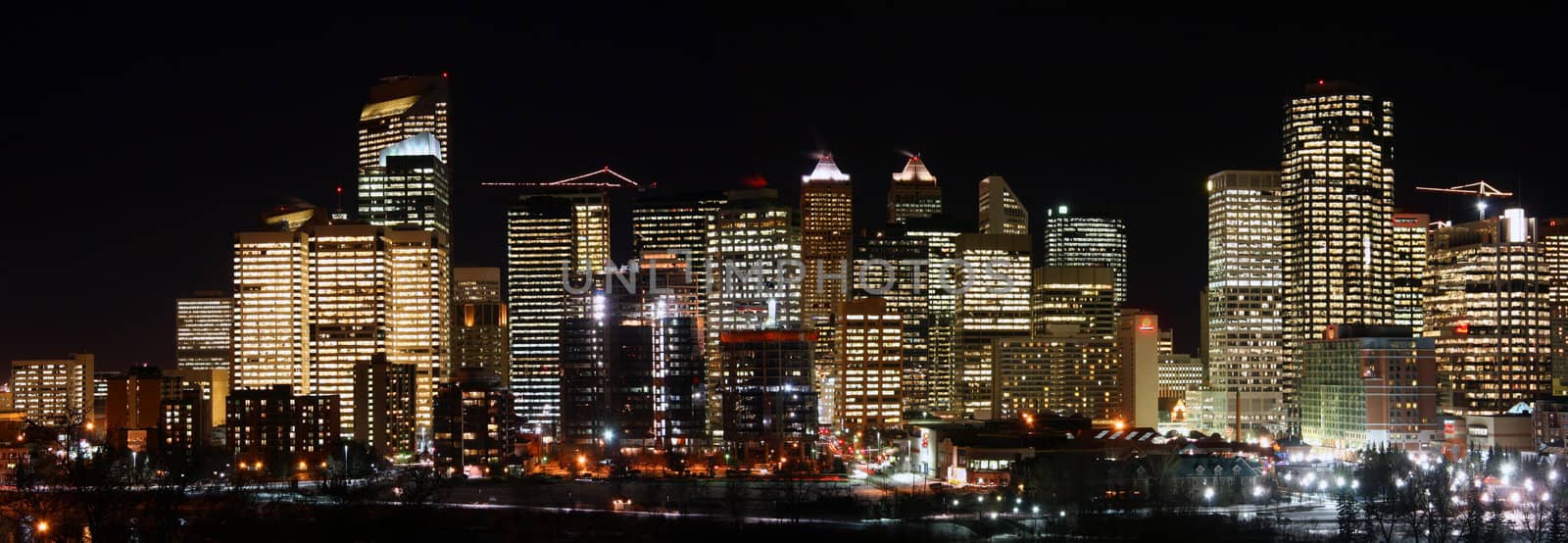 Panorama of Calgary  Canada
Low Light Photography   (LLP)