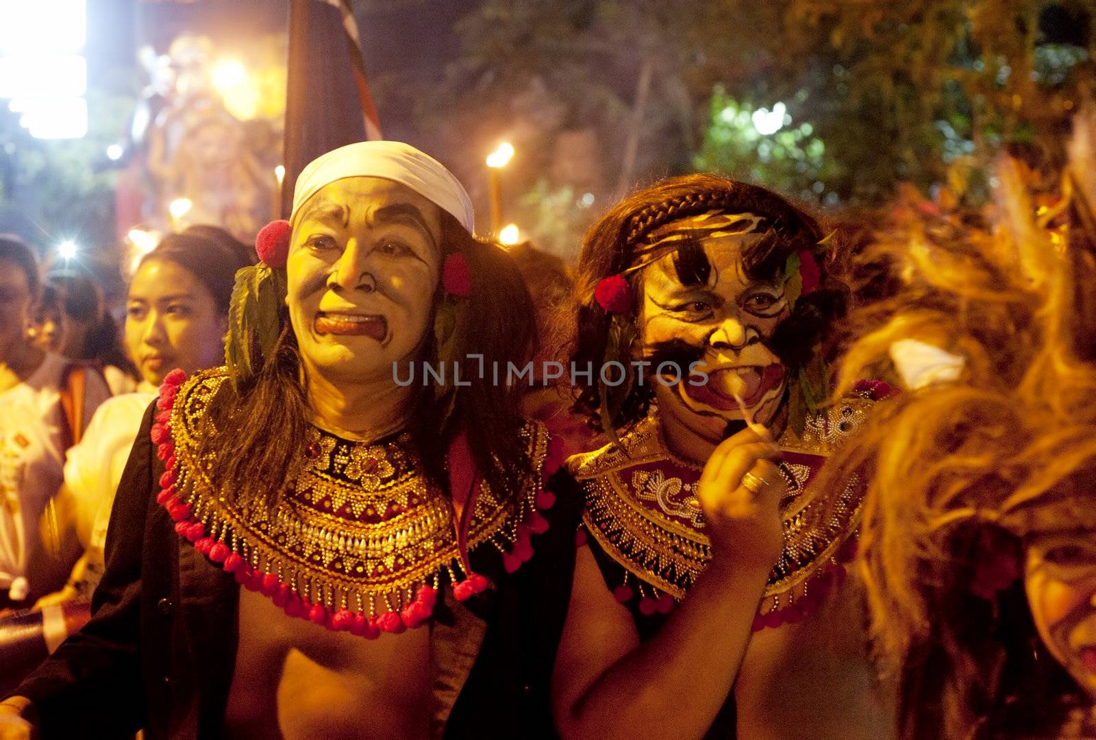 Balinese New Year celebrations by joyfull