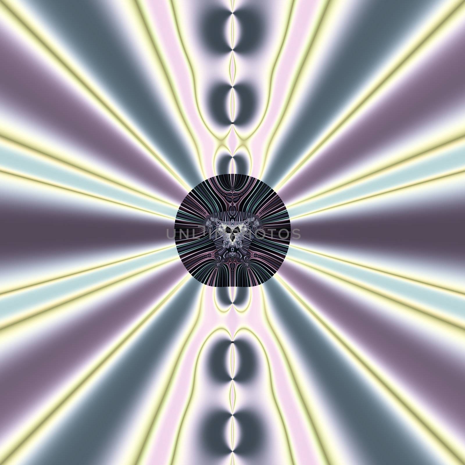 Elegant fractal design, abstract psychedelic art, diamond lights